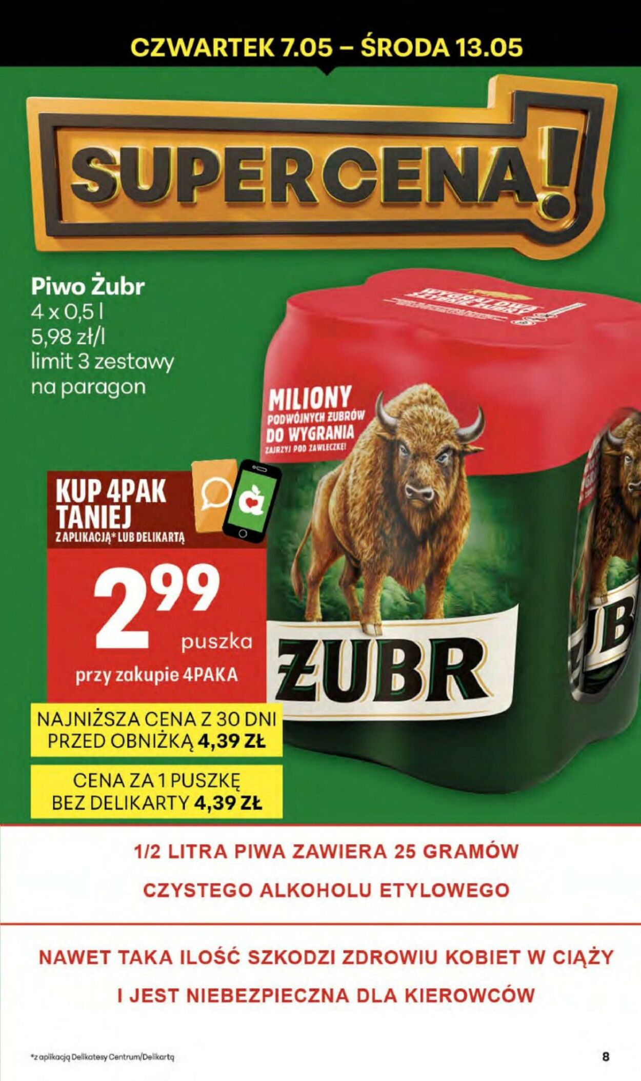 Gazetka Delikatesy Centrum 07.05.2026 - 13.05.2026