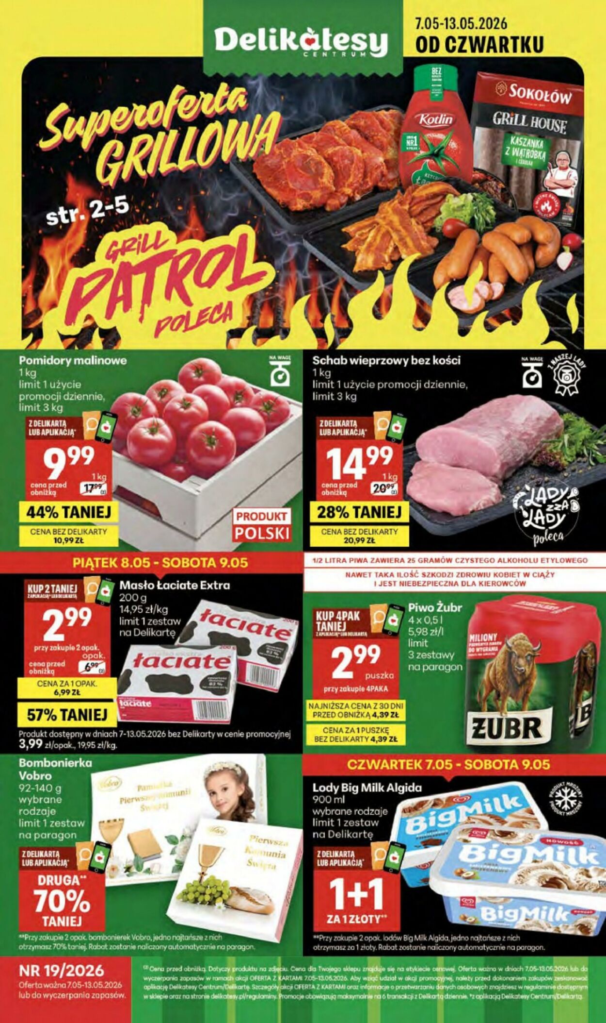 Gazetka Delikatesy Centrum 07.05.2026 - 13.05.2026