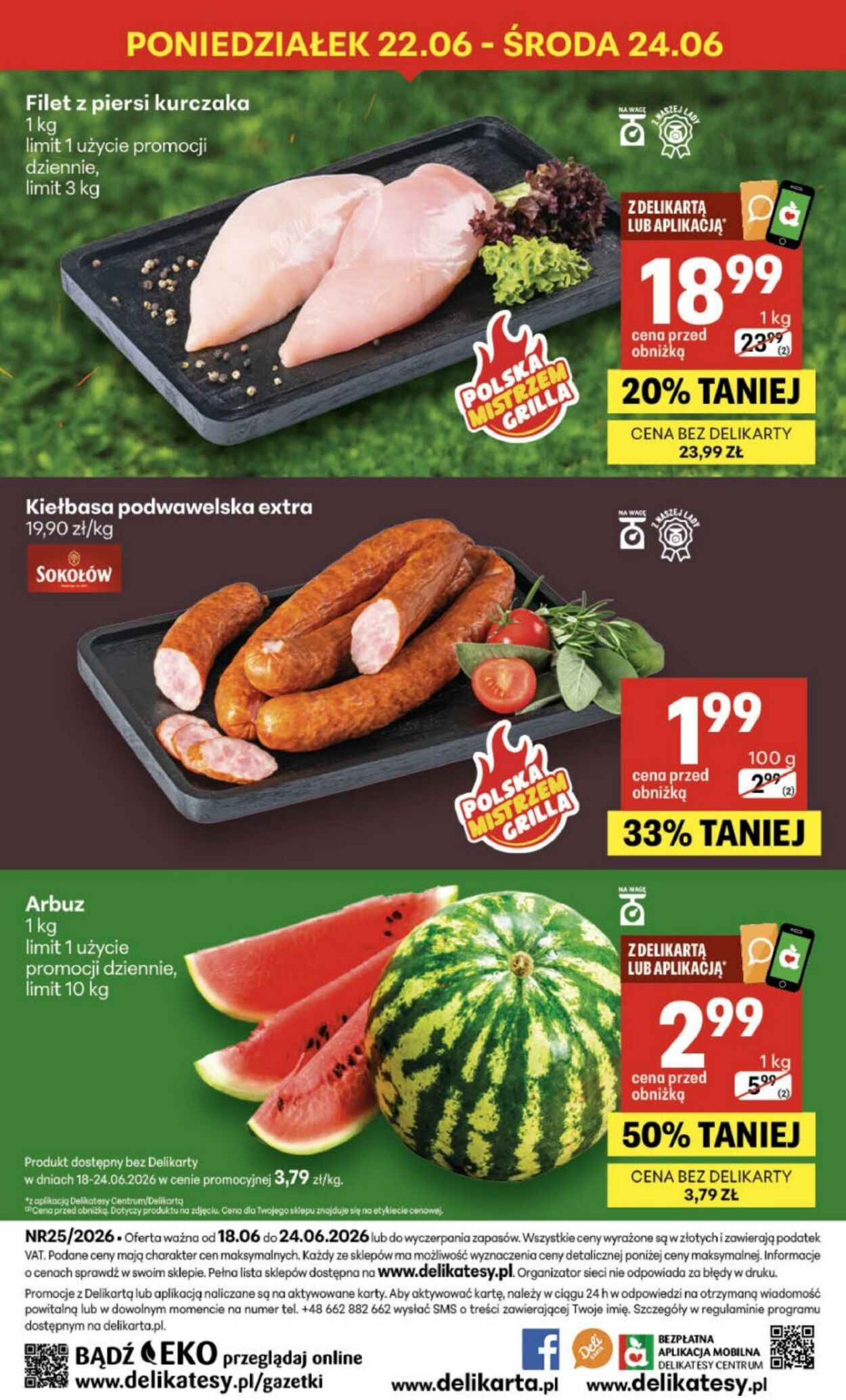 Gazetka Delikatesy Centrum 18.06.2026 - 24.06.2026
