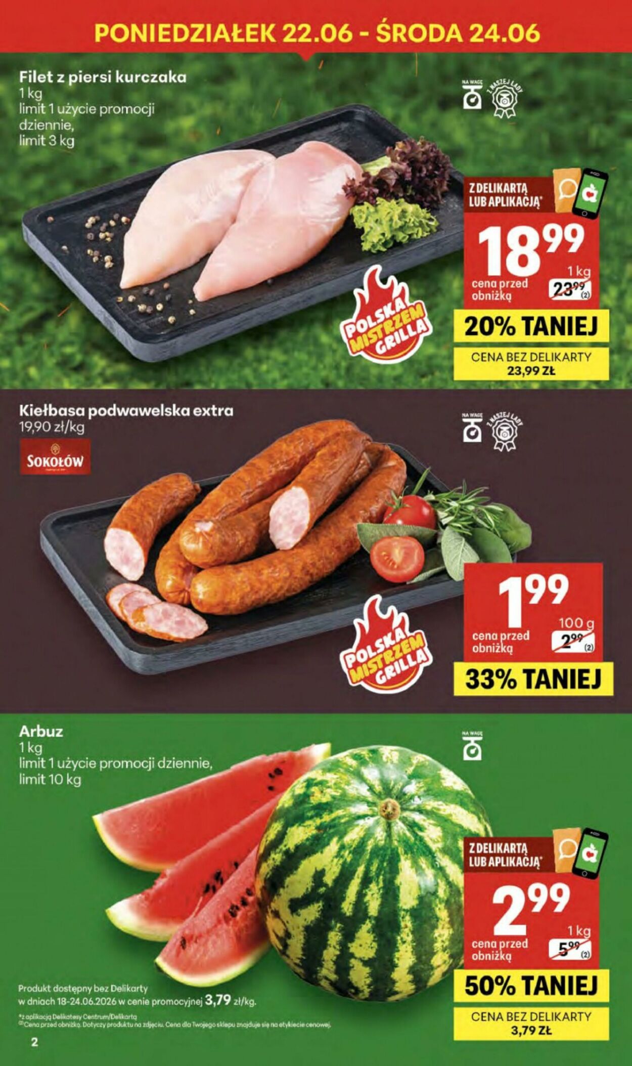 Gazetka Delikatesy Centrum 18.06.2026 - 24.06.2026