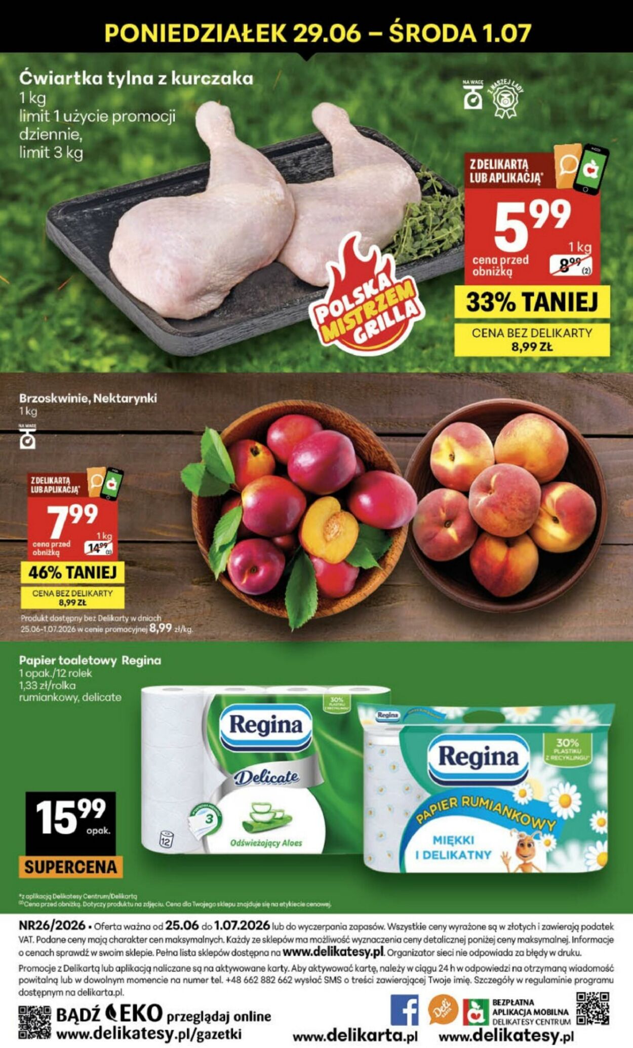 Gazetka Delikatesy Centrum 25.06.2026 - 01.07.2026