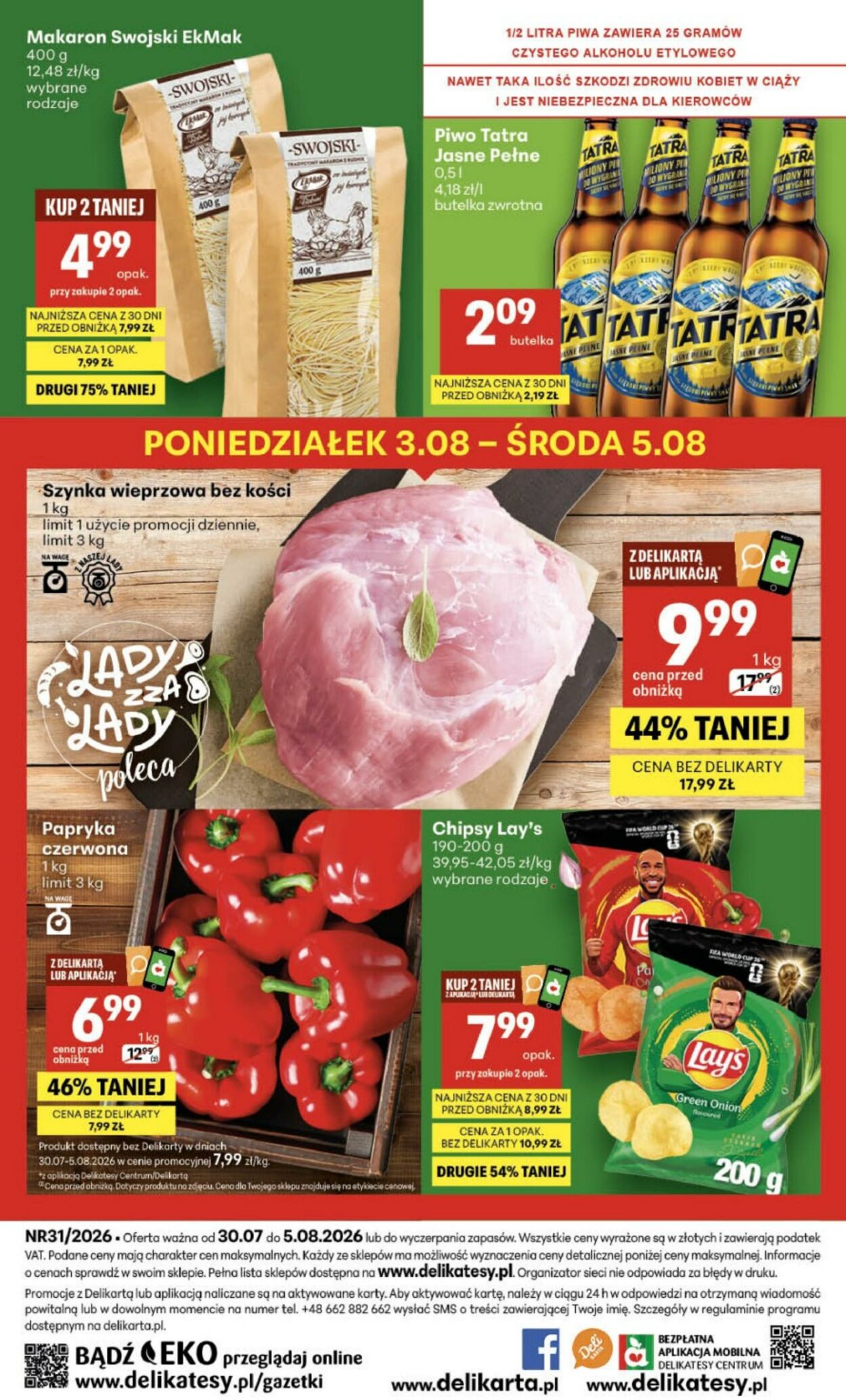 Gazetka Delikatesy Centrum 30.07.2026 - 05.08.2026
