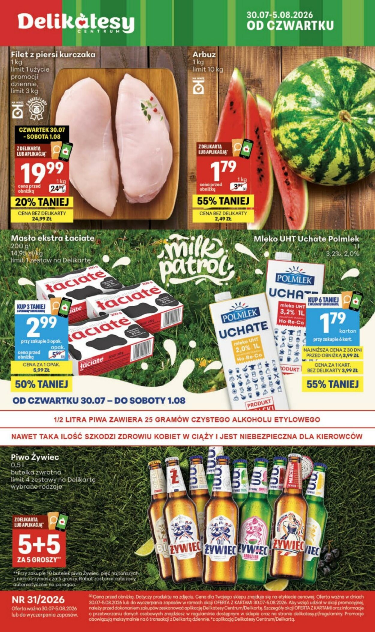 Gazetka Delikatesy Centrum 30.07.2026 - 05.08.2026