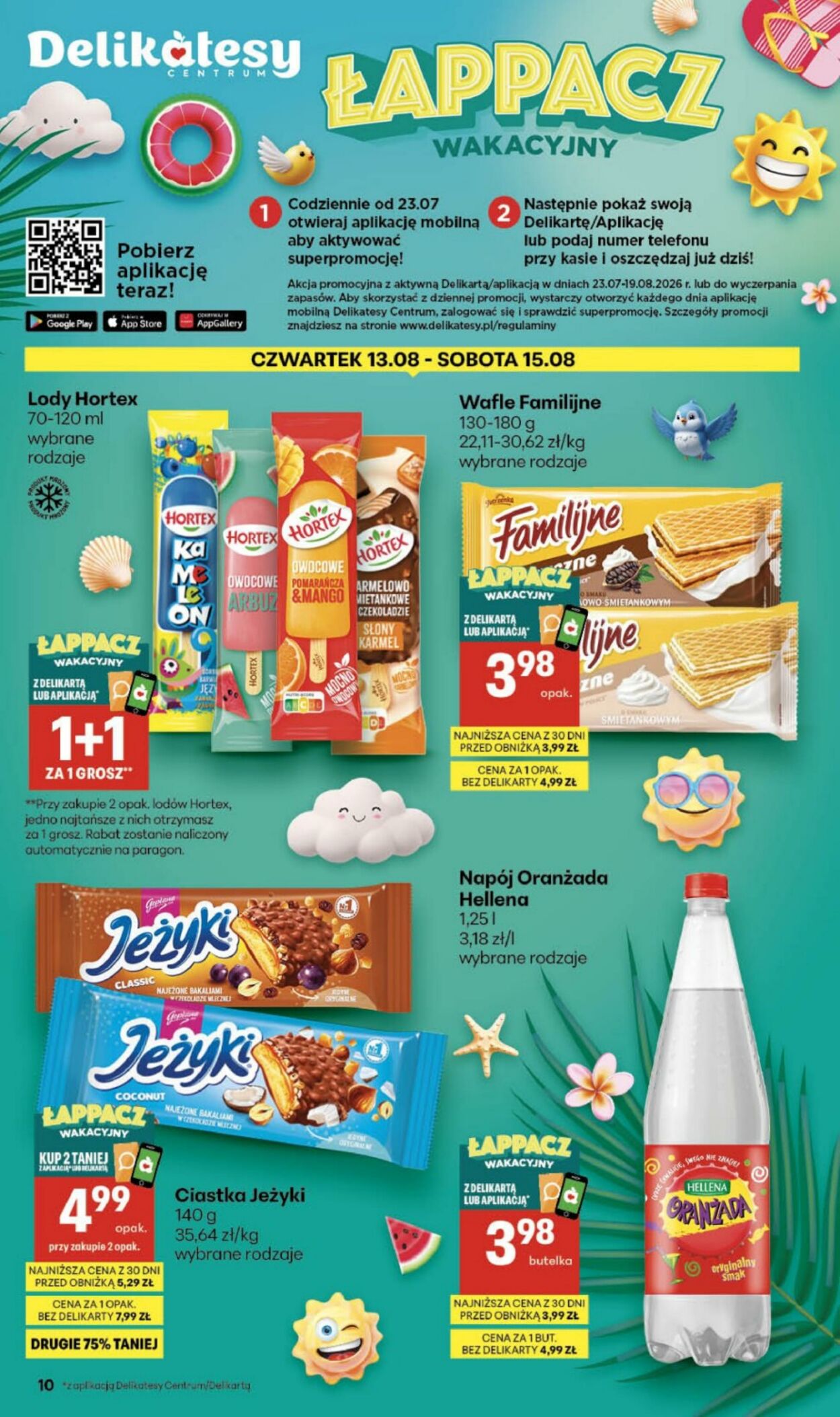 Gazetka Delikatesy Centrum 13.08.2026 - 19.08.2026