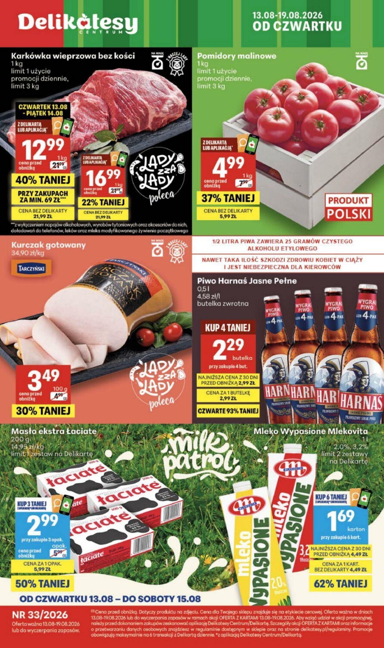 Gazetka Delikatesy Centrum 13.08.2026 - 19.08.2026