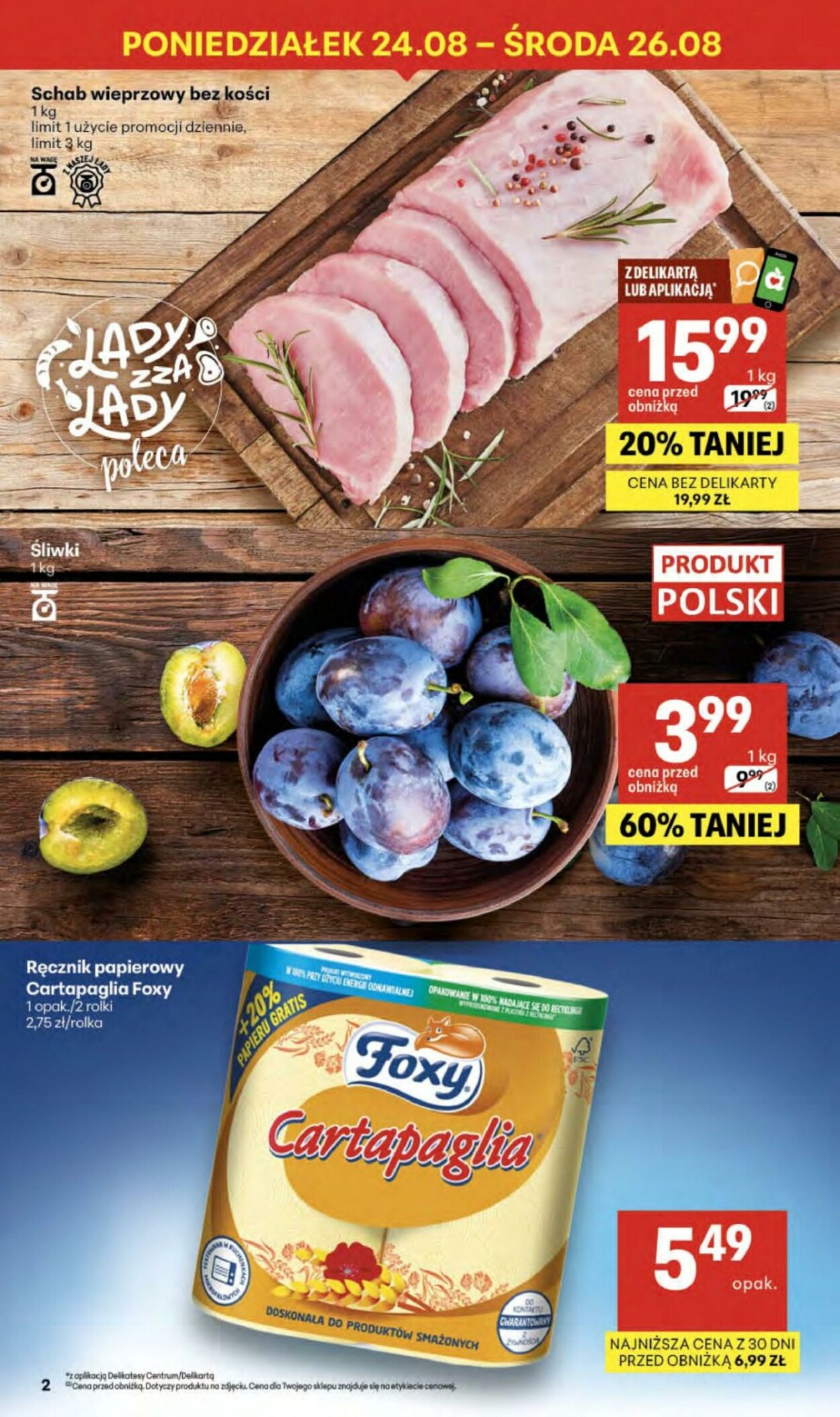 Gazetka Delikatesy Centrum 20.08.2026 - 26.08.2026