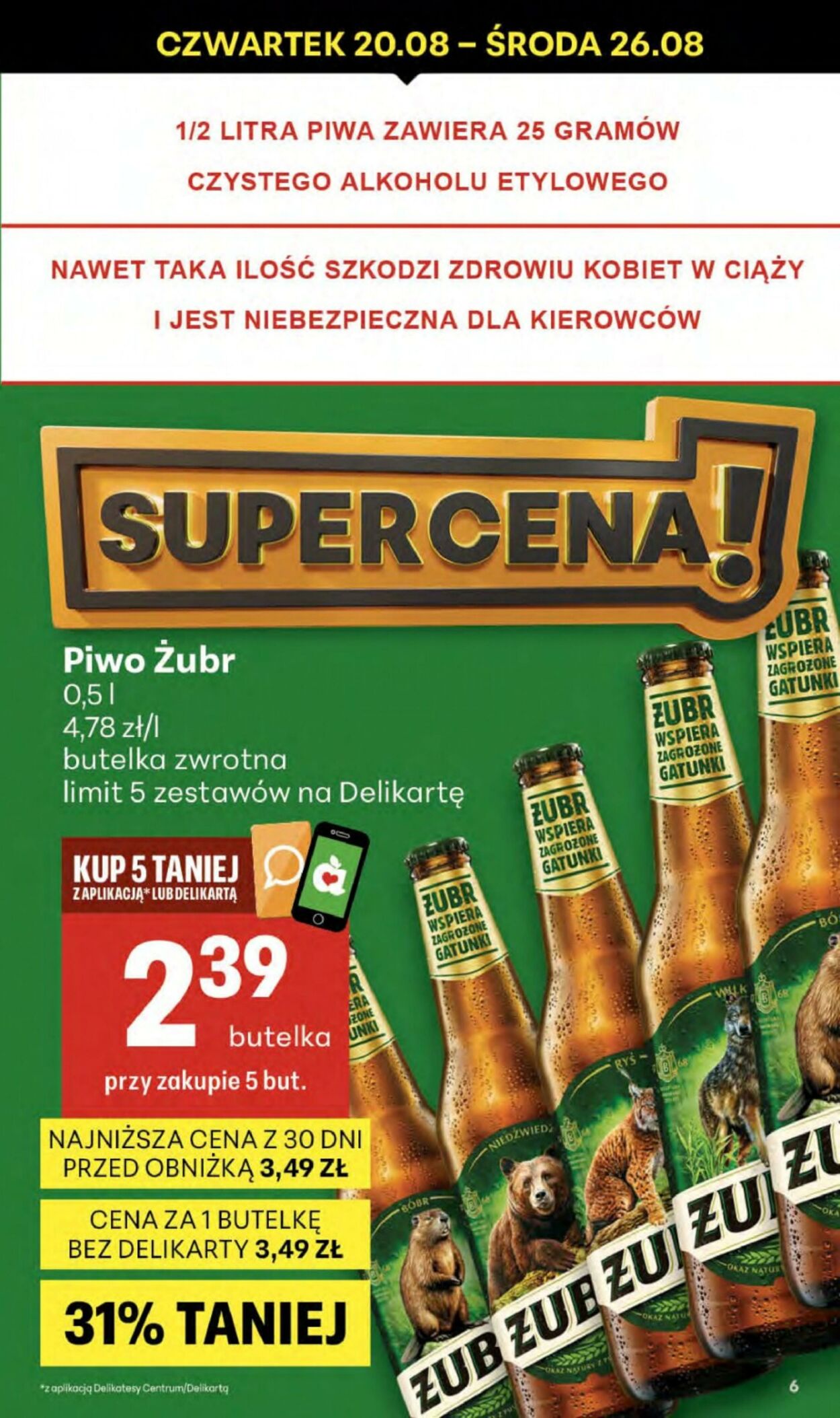 Gazetka Delikatesy Centrum 20.08.2026 - 26.08.2026