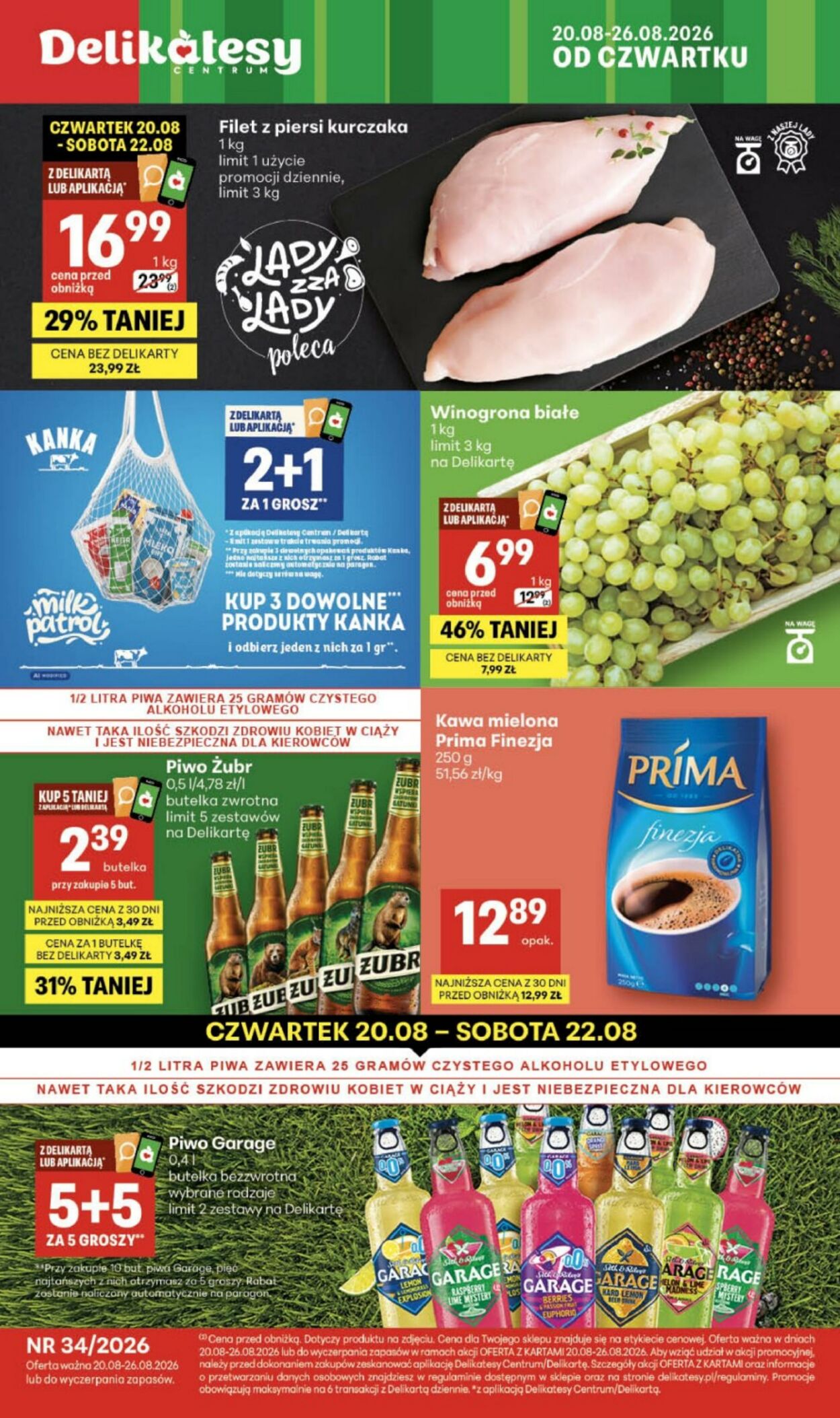 Gazetka Delikatesy Centrum 20.08.2026 - 26.08.2026