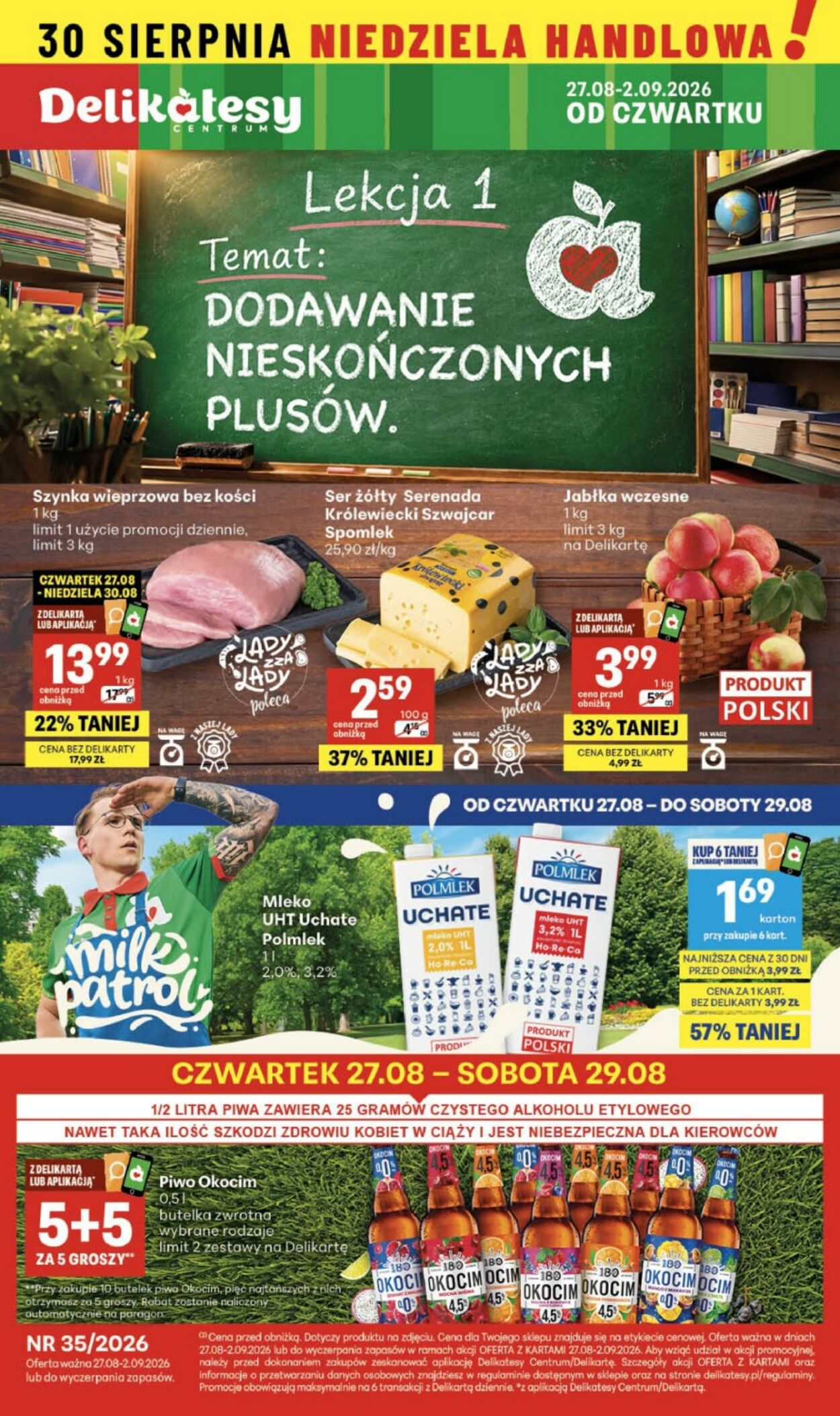 Gazetka Delikatesy Centrum 27.08.2026 - 02.09.2026