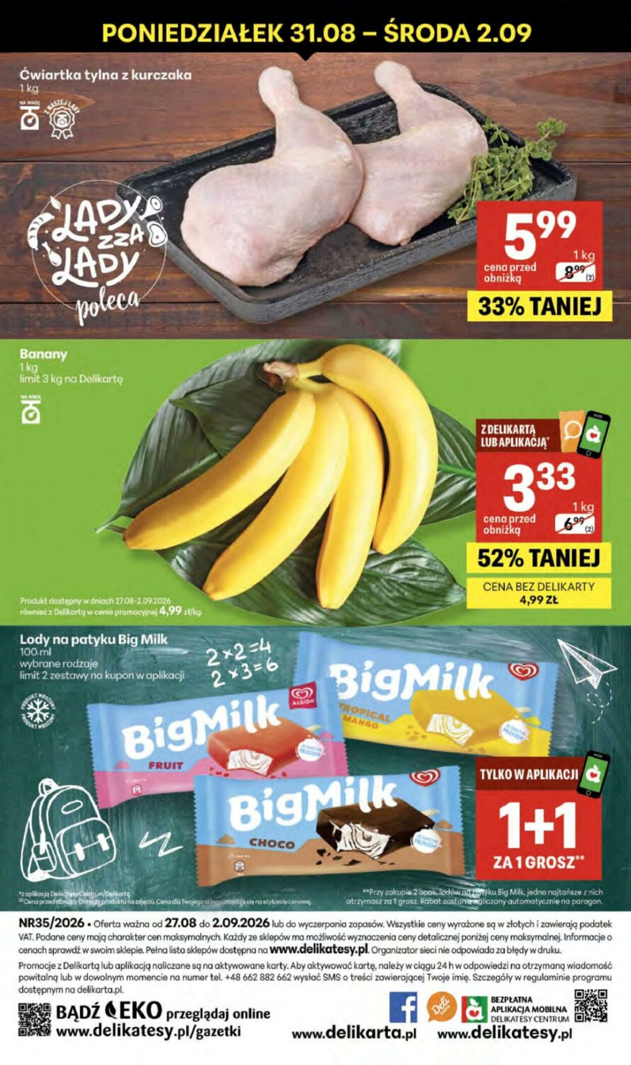 Gazetka Delikatesy Centrum 27.08.2026 - 02.09.2026