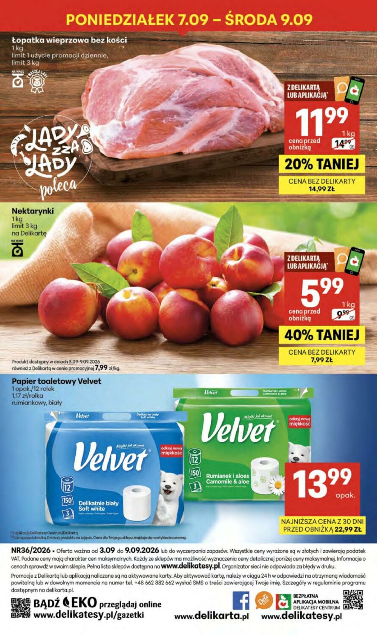 Gazetka Delikatesy Centrum 03.09.2026 - 09.09.2026
