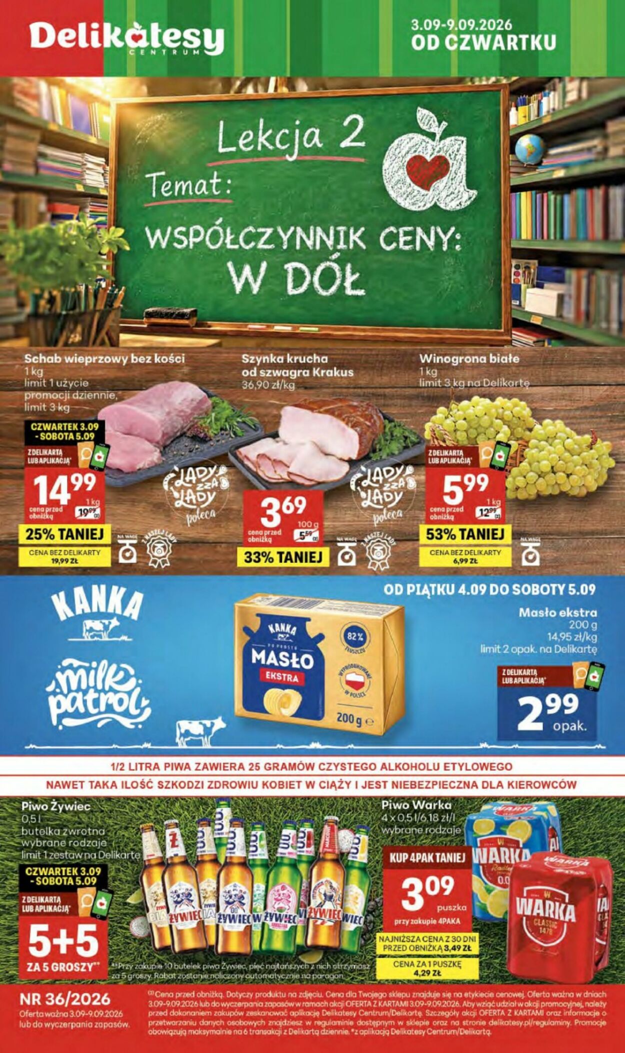 Gazetka Delikatesy Centrum 03.09.2026 - 09.09.2026