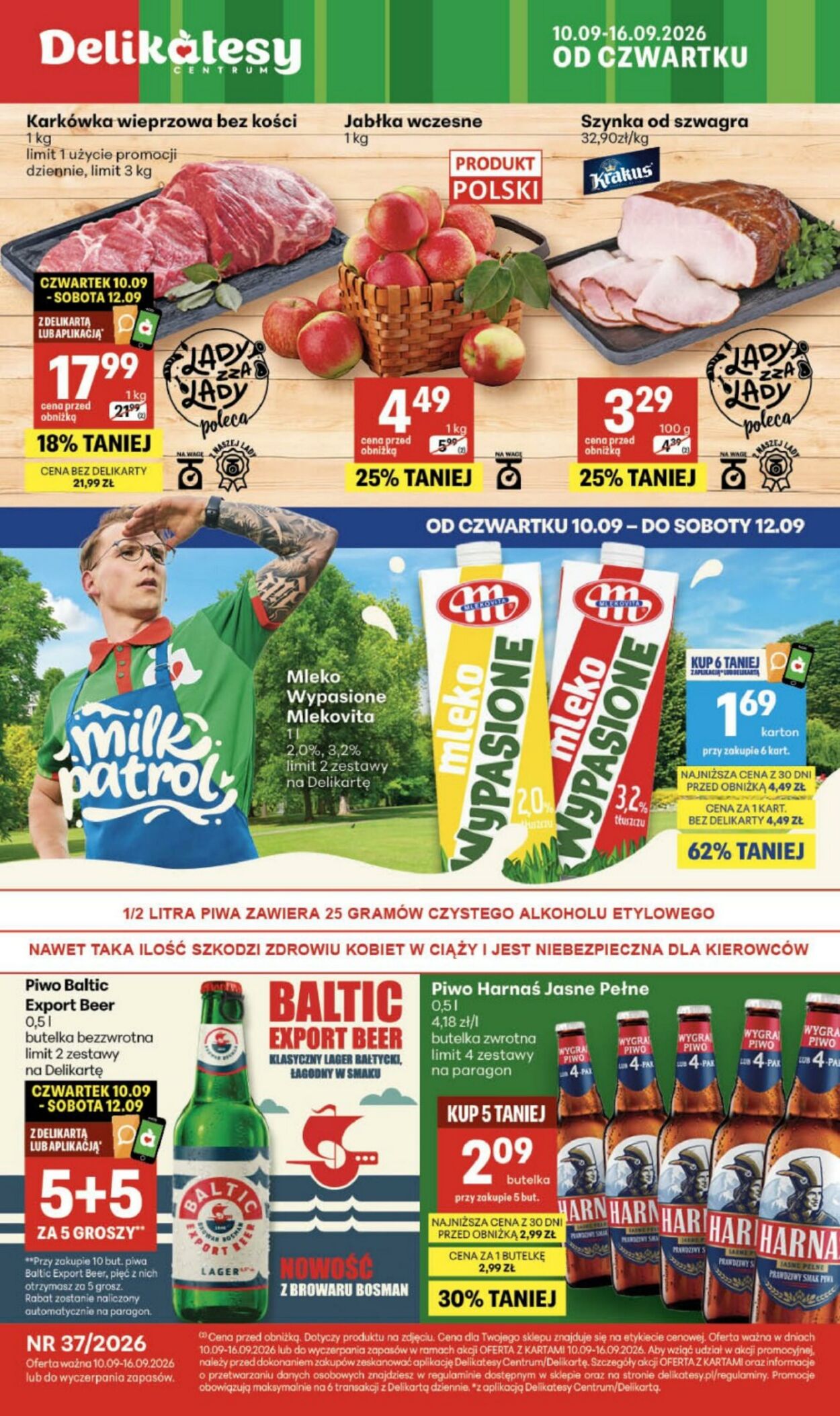 Gazetka Delikatesy Centrum 10.09.2026 - 16.09.2026