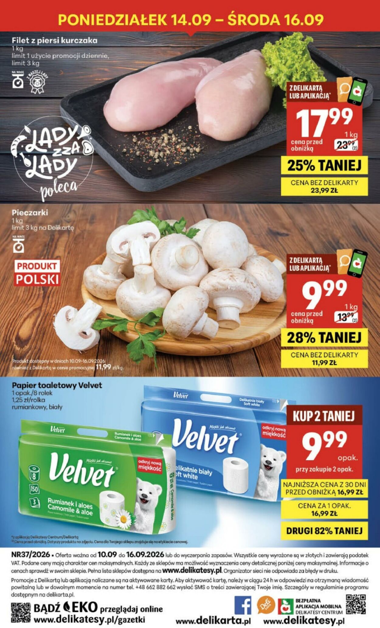 Gazetka Delikatesy Centrum 10.09.2026 - 16.09.2026