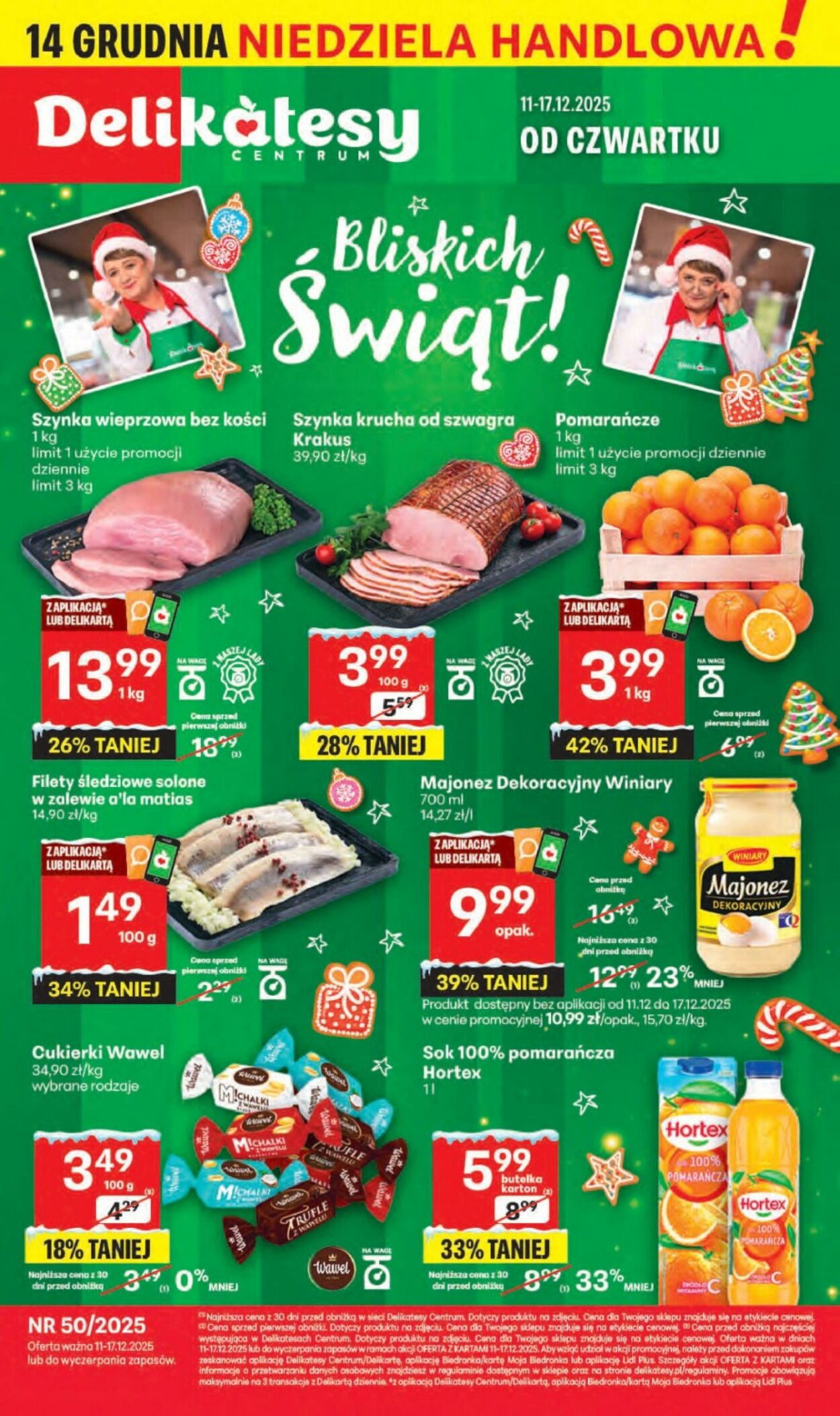 Gazetka Delikatesy Centrum 11.12.2025 - 17.12.2025