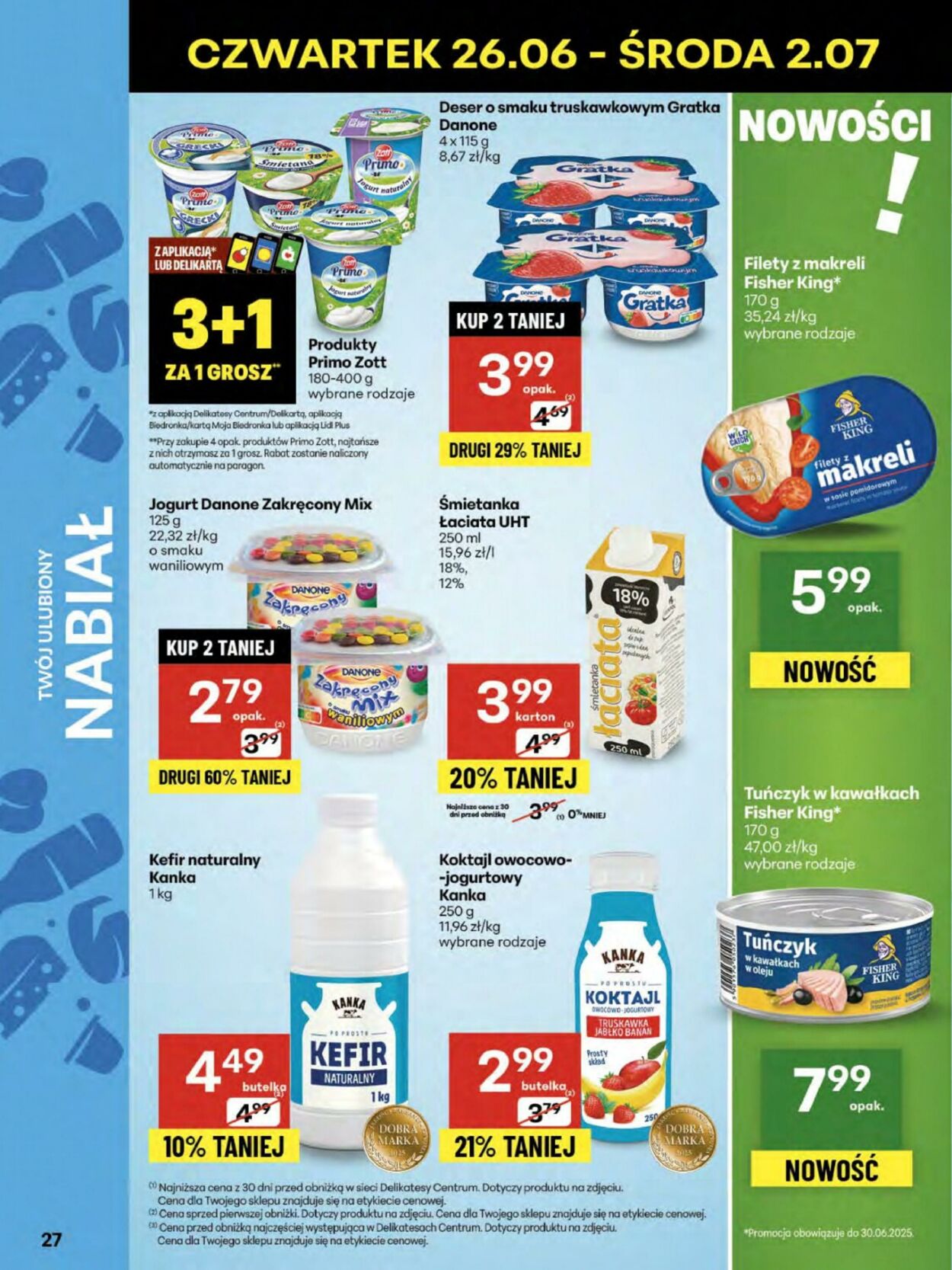 Gazetka Delikatesy Centrum 26.06.2025 - 02.07.2025