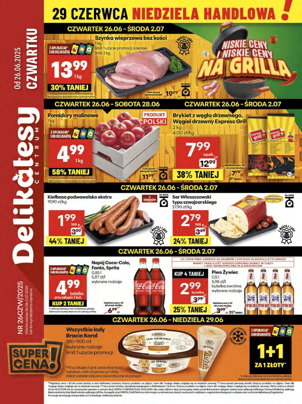 Gazetka Delikatesy Centrum 26.06.2025 - 02.07.2025