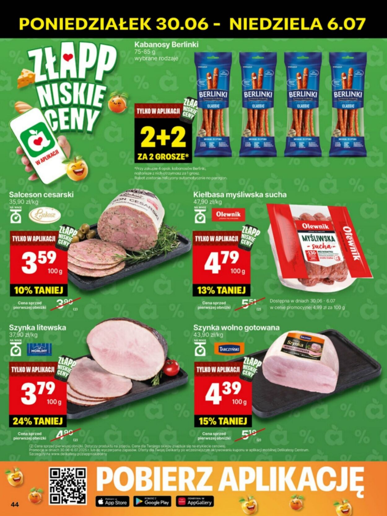 Gazetka Delikatesy Centrum 30.06.2025 - 06.07.2025
