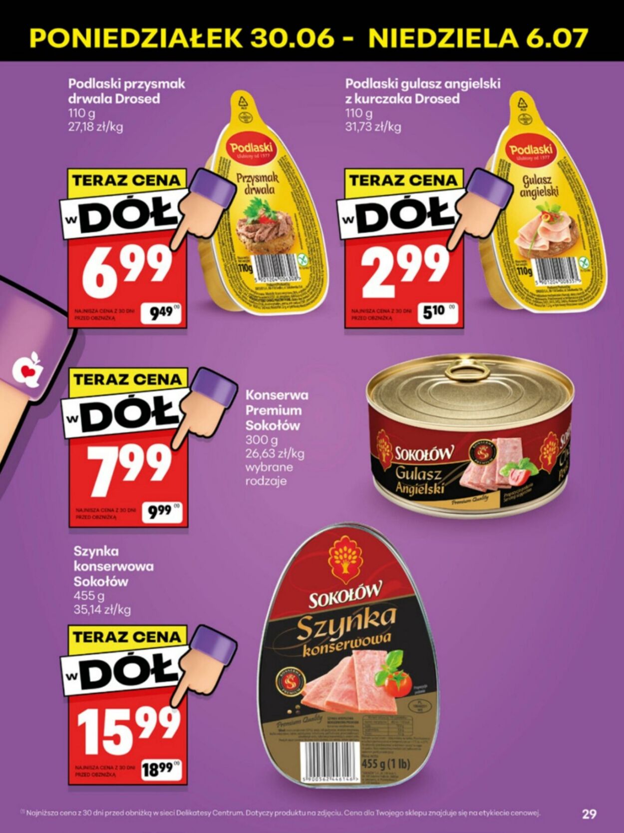 Gazetka Delikatesy Centrum 30.06.2025 - 06.07.2025