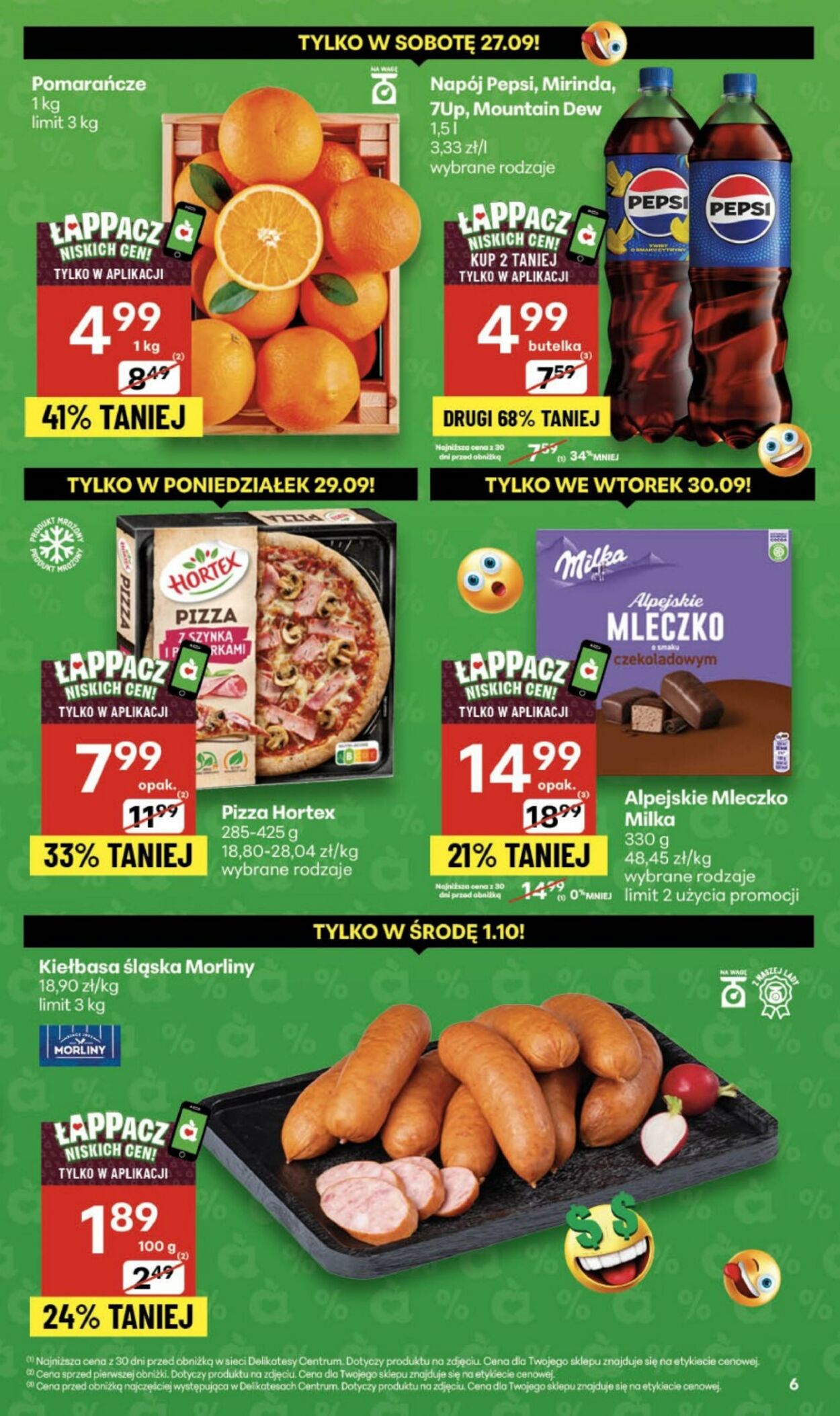 Gazetka Delikatesy Centrum 25.09.2025 - 01.10.2025
