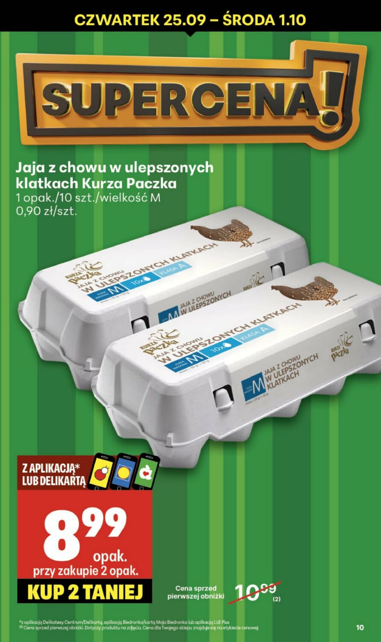 Gazetka Delikatesy Centrum 25.09.2025 - 01.10.2025
