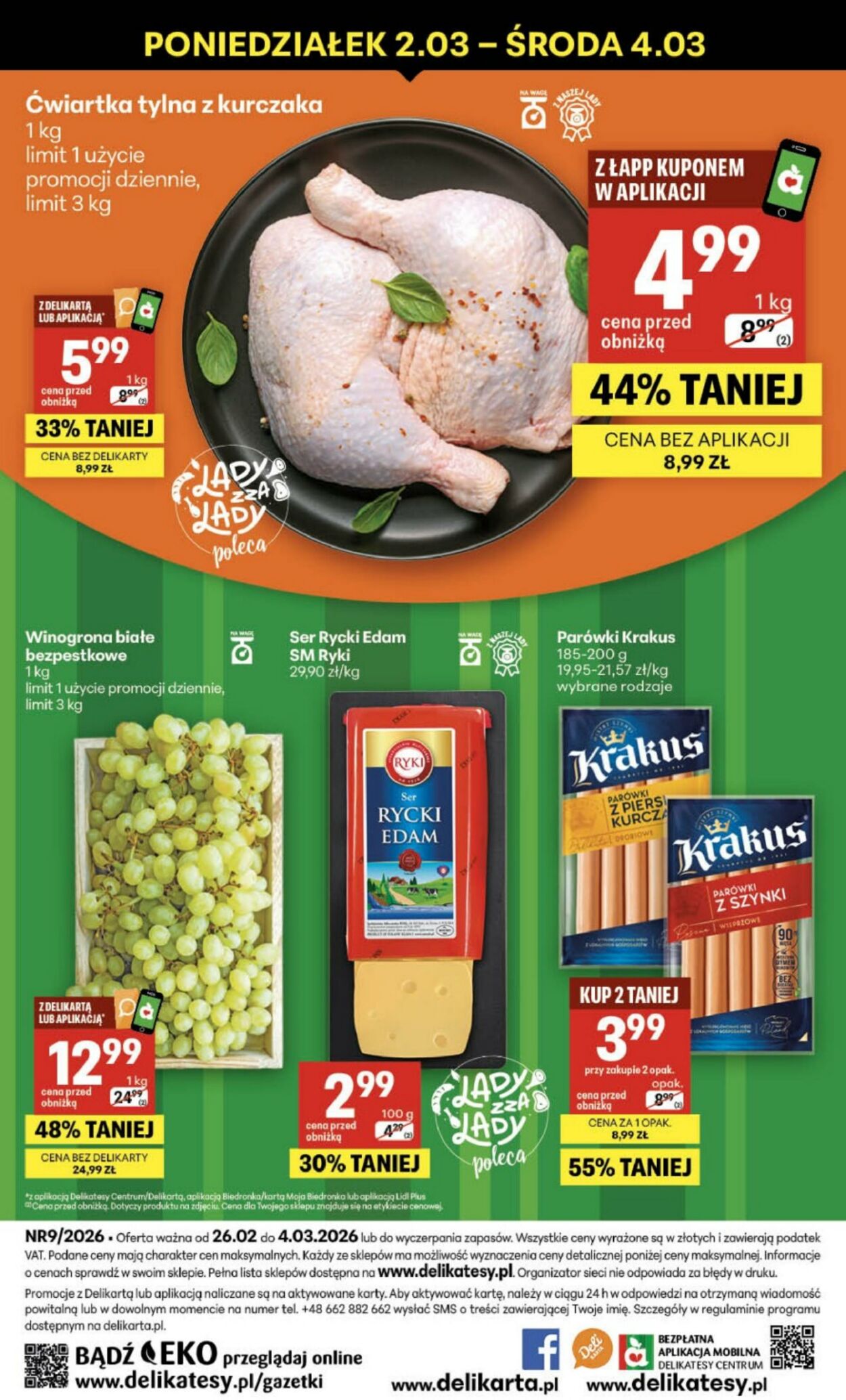 Gazetka Delikatesy Centrum 26.02.2026 - 04.03.2026