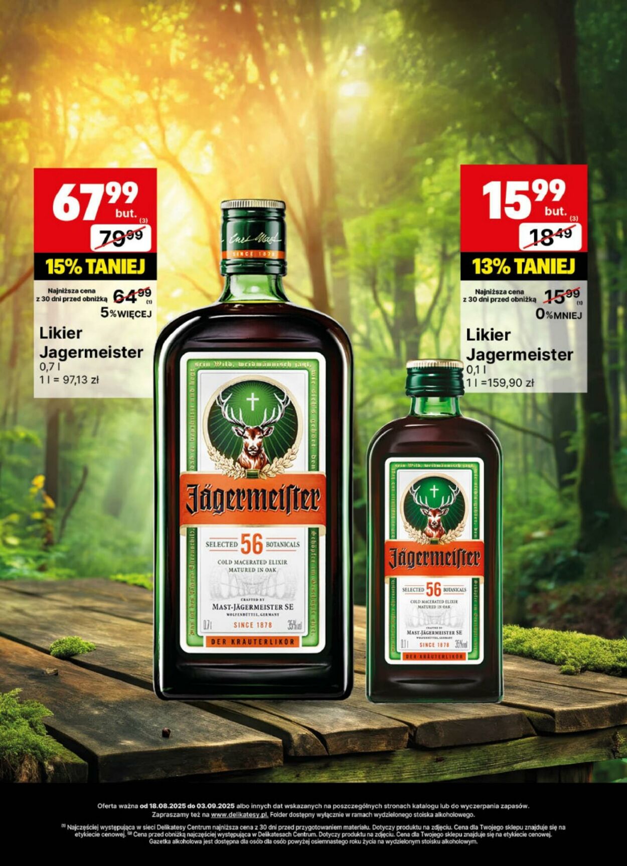 Gazetka Delikatesy Centrum 18.08.2025 - 03.09.2025