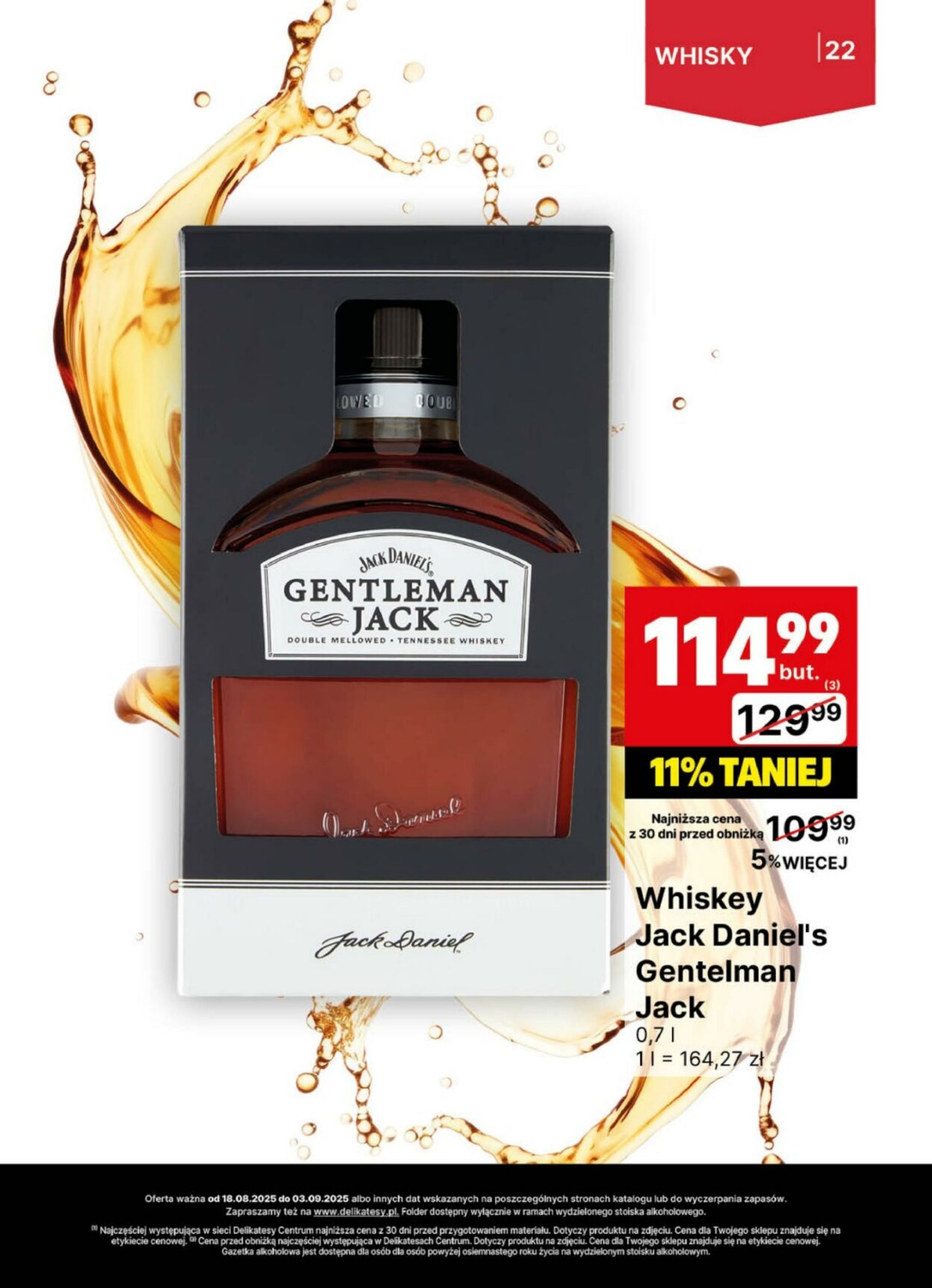 Gazetka Delikatesy Centrum 18.08.2025 - 03.09.2025