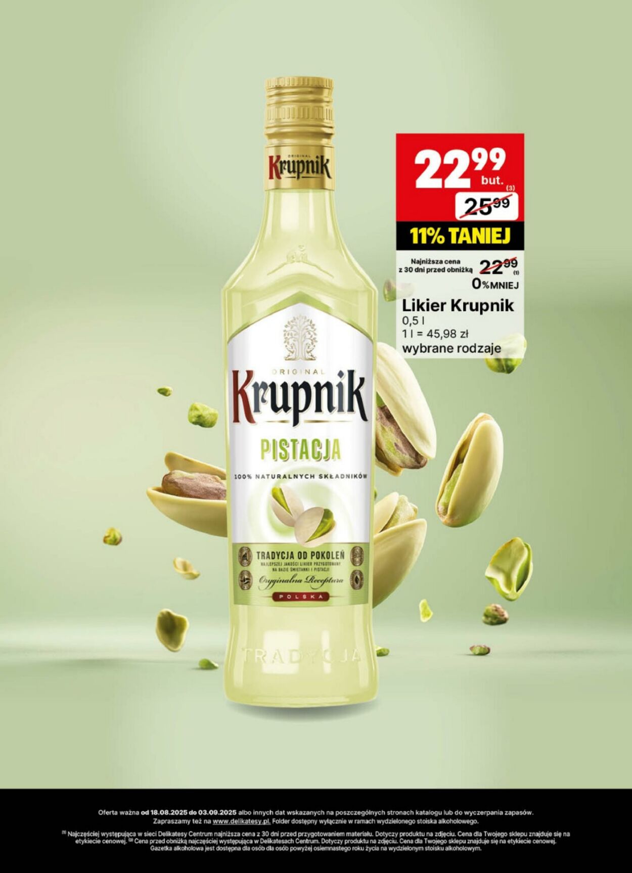 Gazetka Delikatesy Centrum 18.08.2025 - 03.09.2025