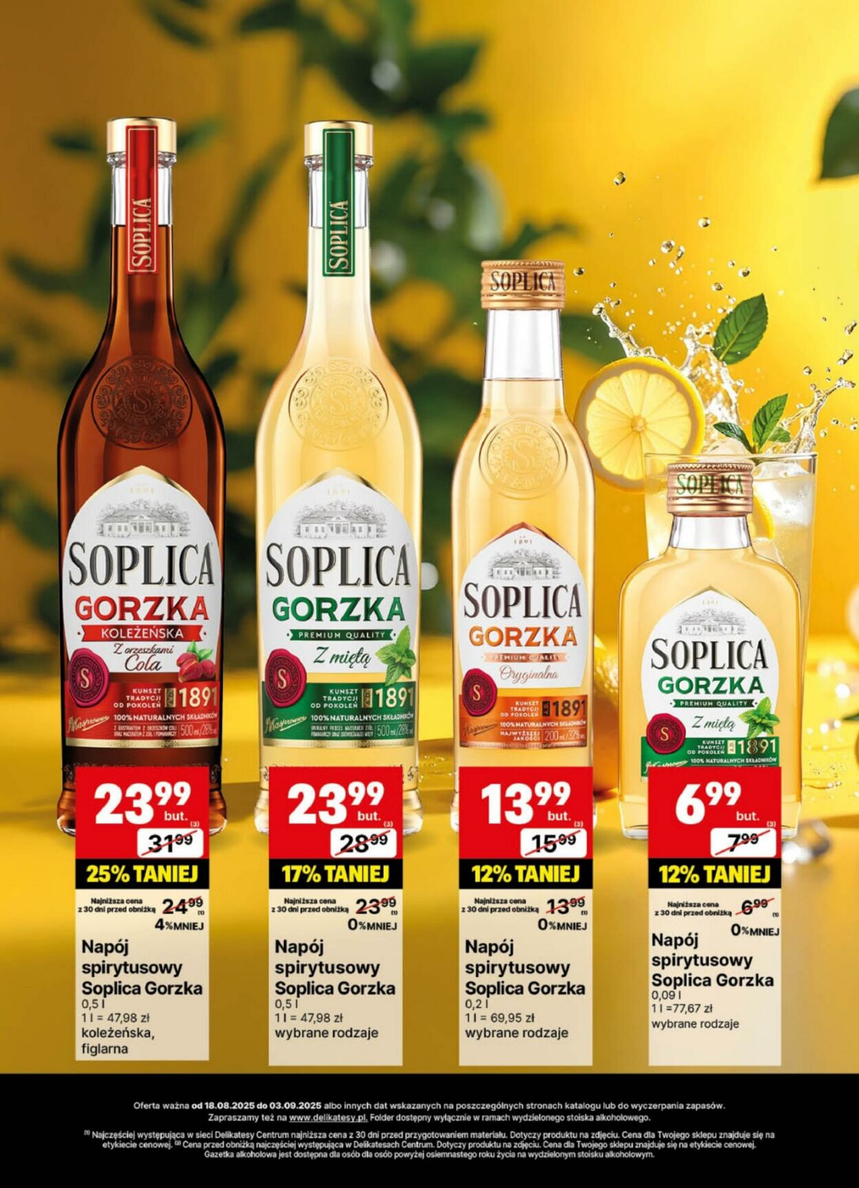 Gazetka Delikatesy Centrum 18.08.2025 - 03.09.2025