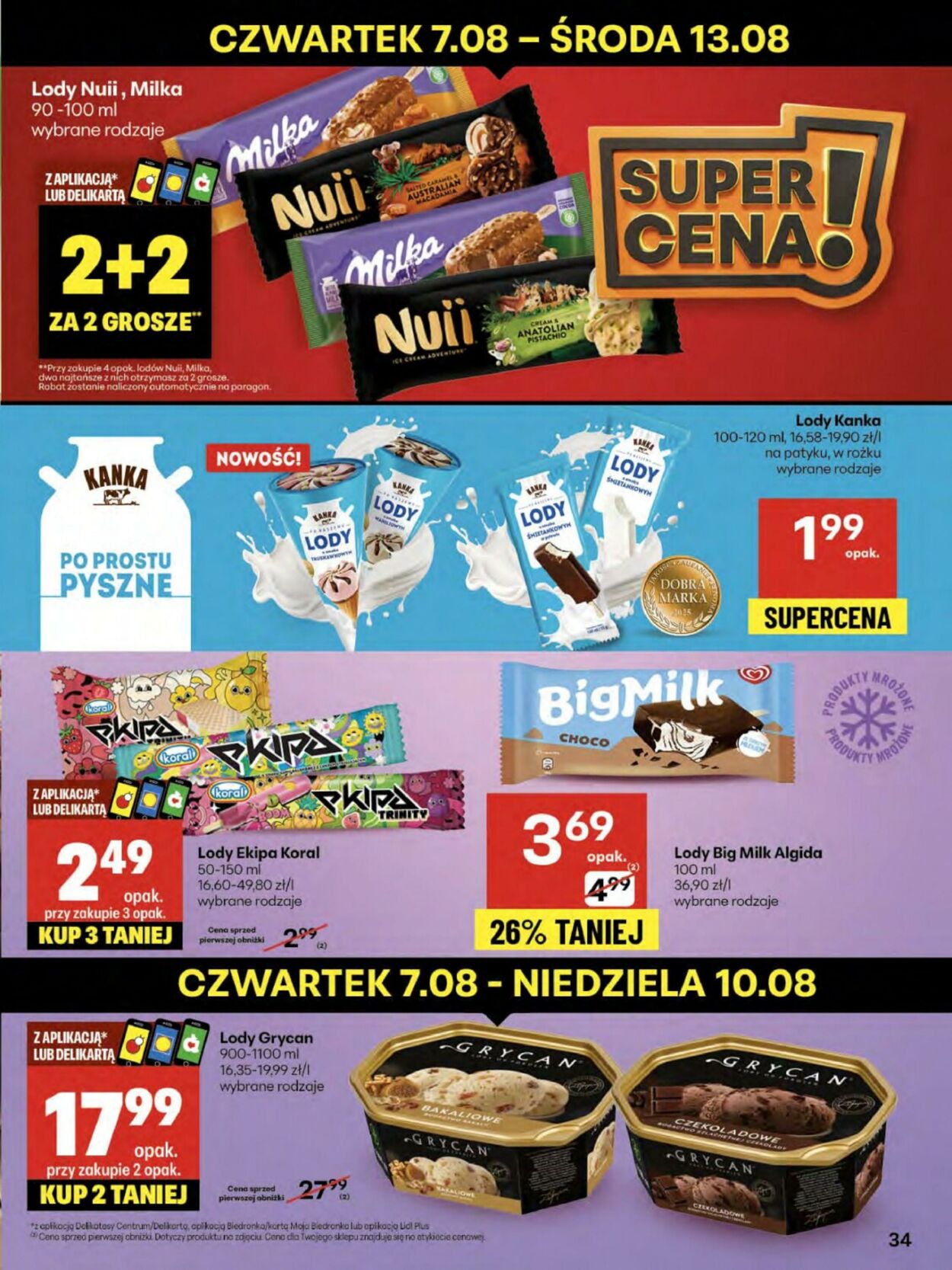 Gazetka Delikatesy Centrum 07.08.2025 - 13.08.2025