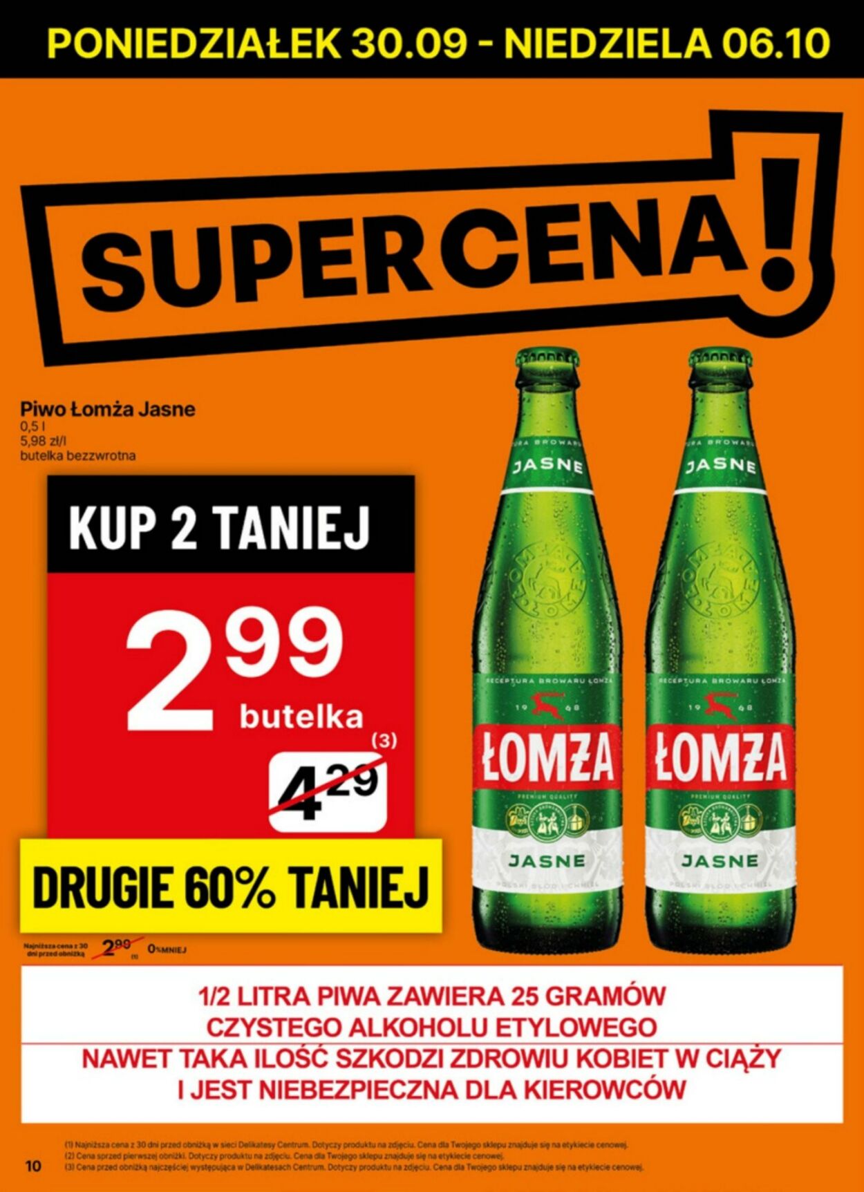 Gazetka Delikatesy Centrum 30.09.2024 - 06.10.2024