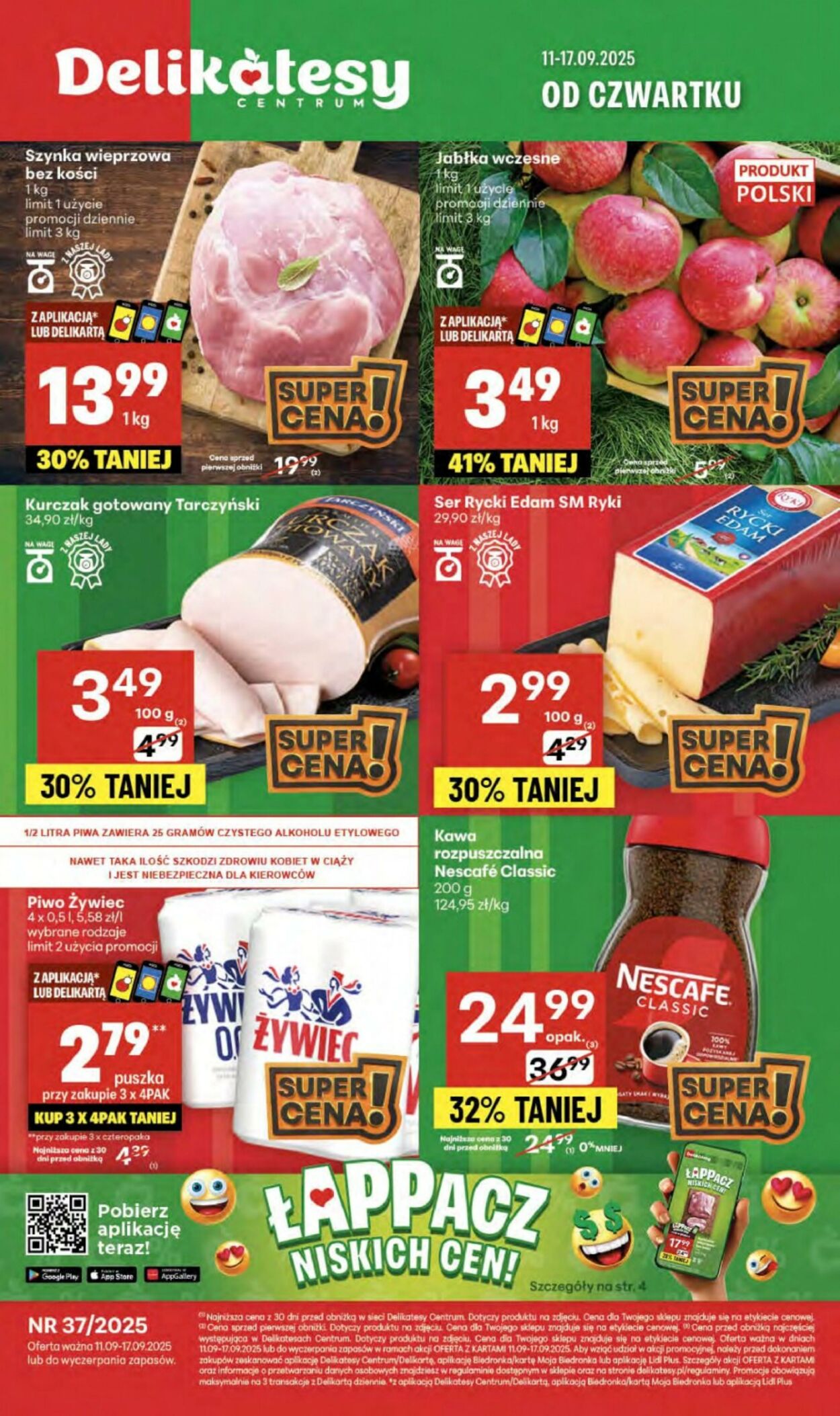 Gazetka Delikatesy Centrum 11.09.2025 - 17.09.2025
