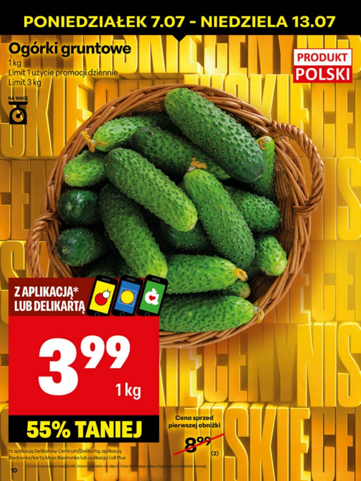Gazetka Delikatesy Centrum 07.07.2025 - 13.07.2025