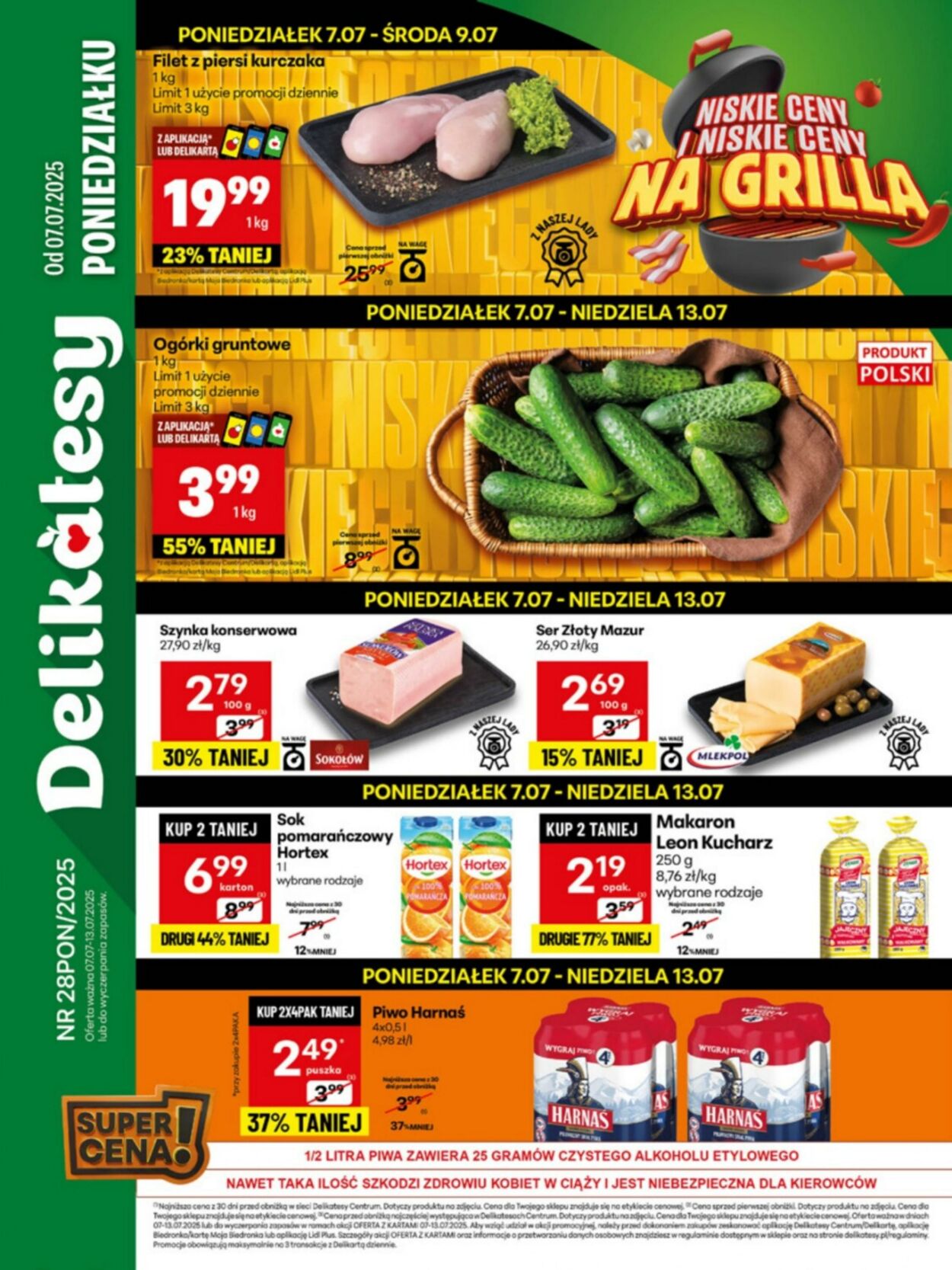 Gazetka Delikatesy Centrum 07.07.2025 - 13.07.2025