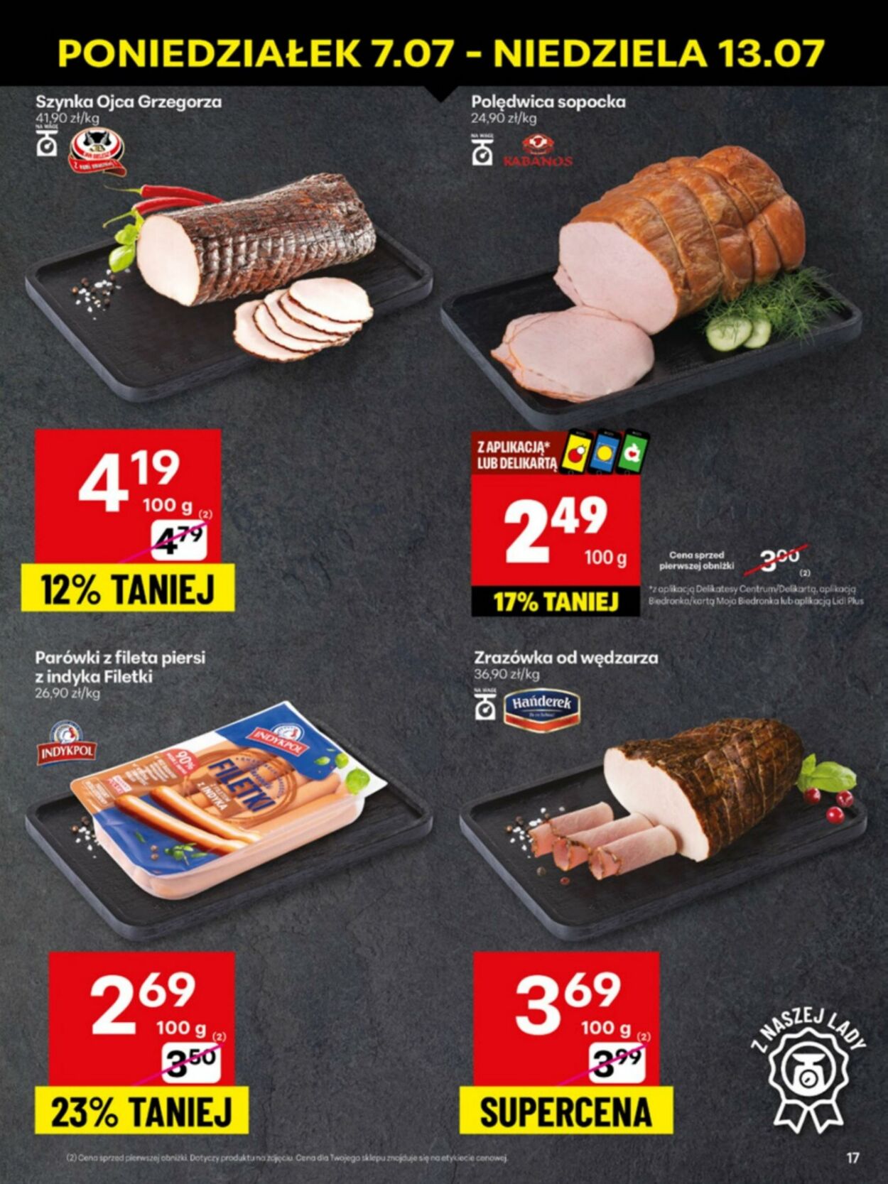 Gazetka Delikatesy Centrum 07.07.2025 - 13.07.2025