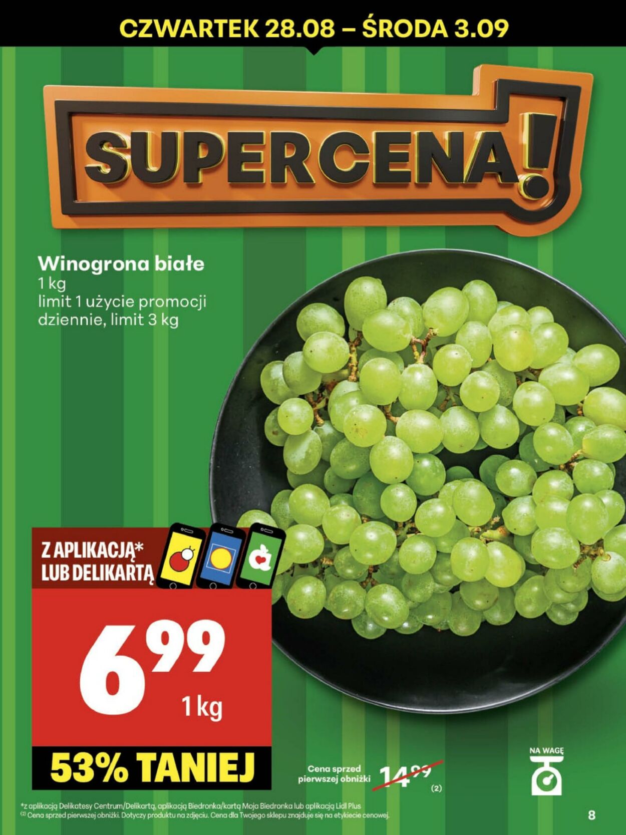 Gazetka Delikatesy Centrum 28.08.2025 - 03.09.2025