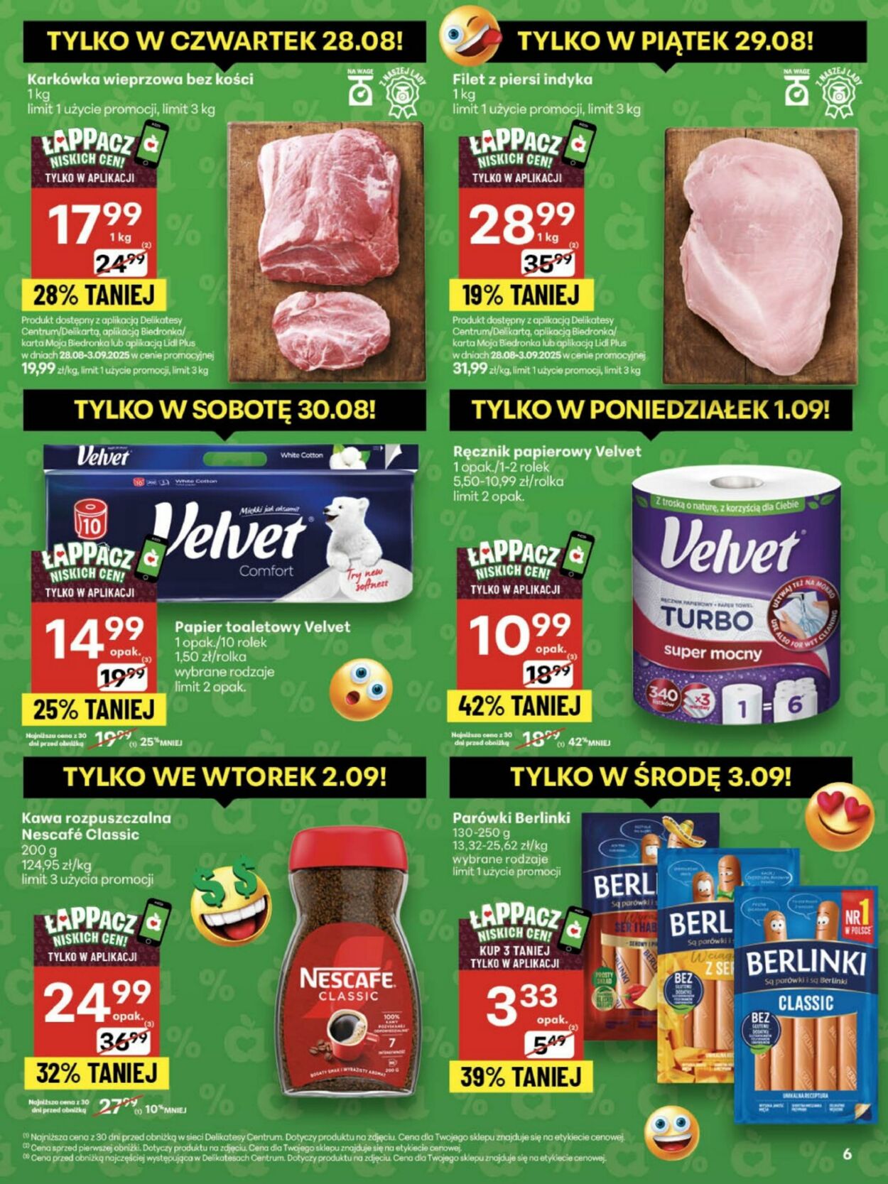 Gazetka Delikatesy Centrum 28.08.2025 - 03.09.2025