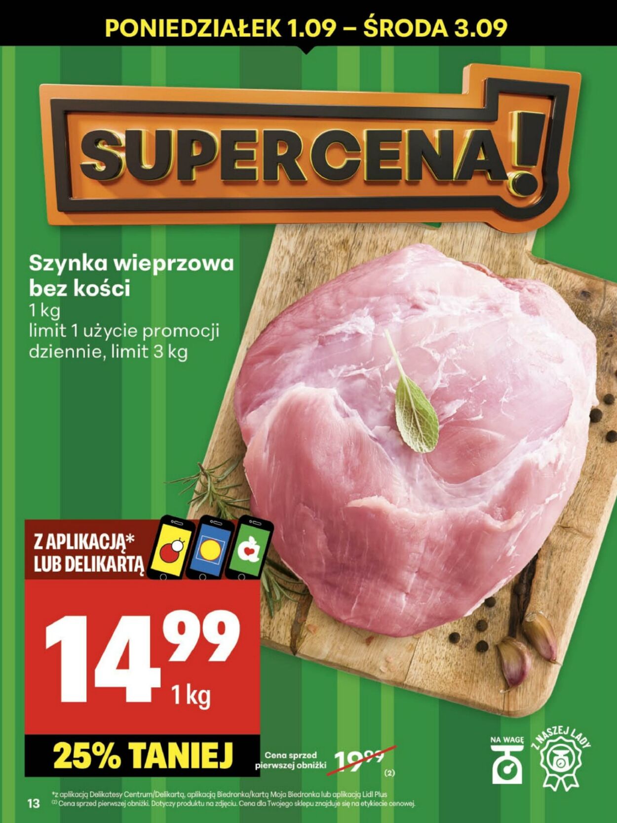 Gazetka Delikatesy Centrum 28.08.2025 - 03.09.2025