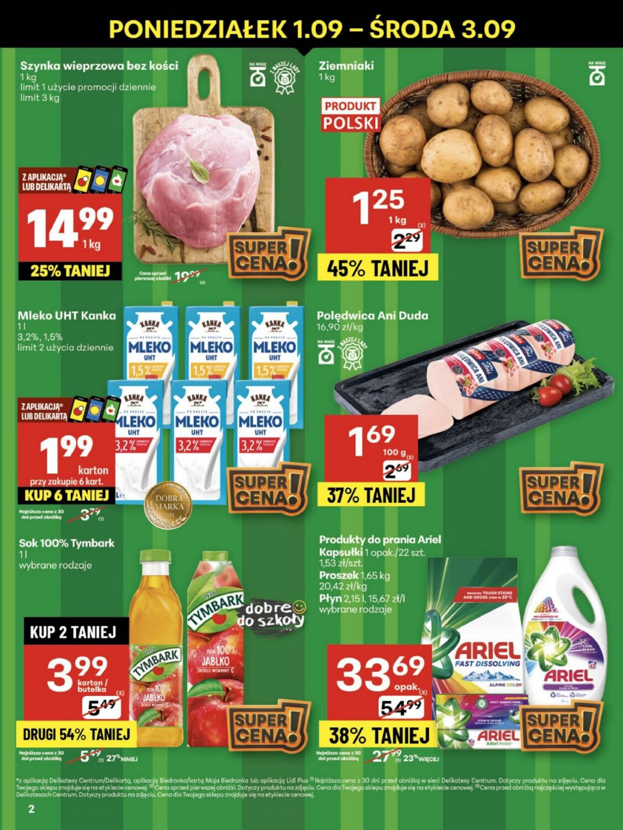Gazetka Delikatesy Centrum 28.08.2025 - 03.09.2025