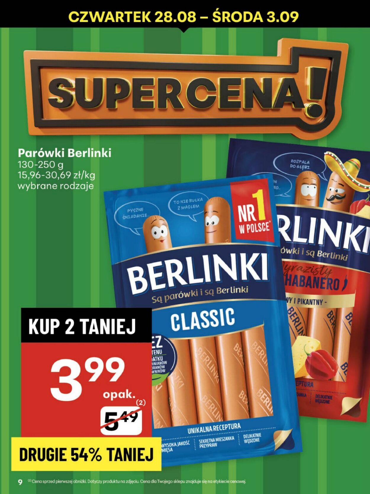 Gazetka Delikatesy Centrum 28.08.2025 - 03.09.2025