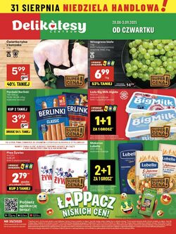Gazetka Delikatesy Centrum 28.08.2025 - 03.09.2025