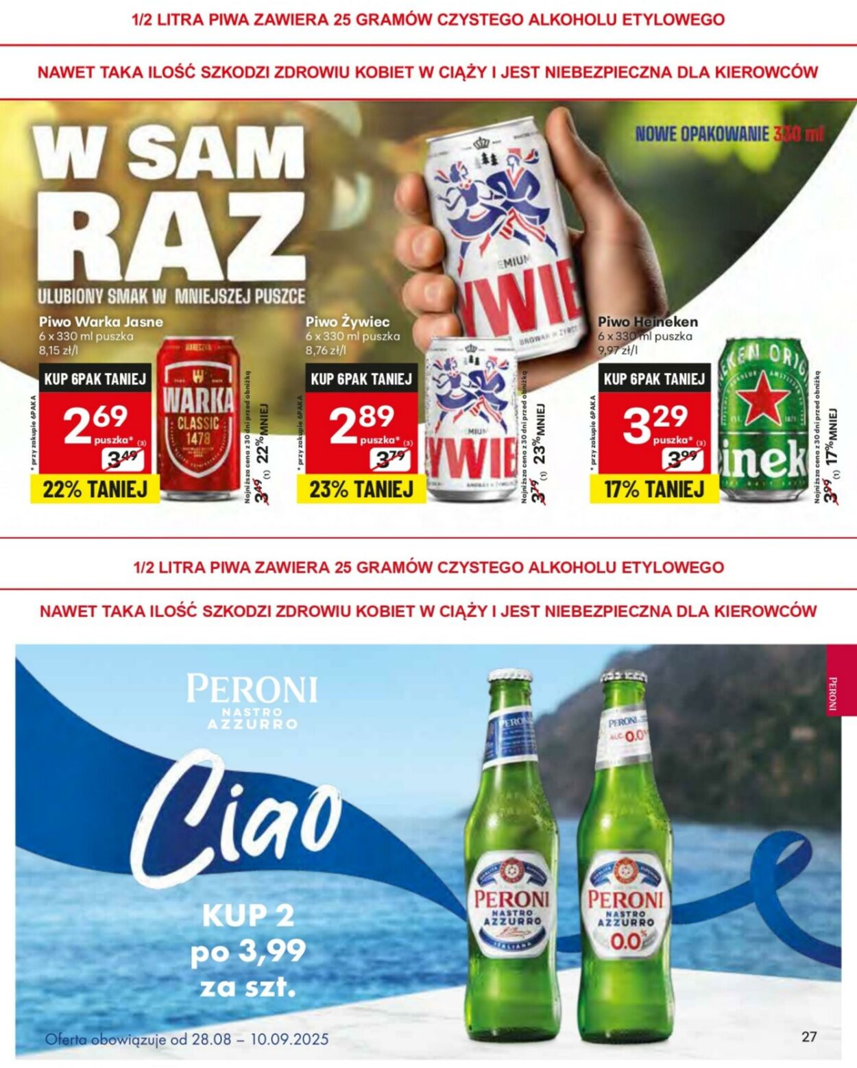 Gazetka Delikatesy Centrum 28.08.2025 - 10.09.2025