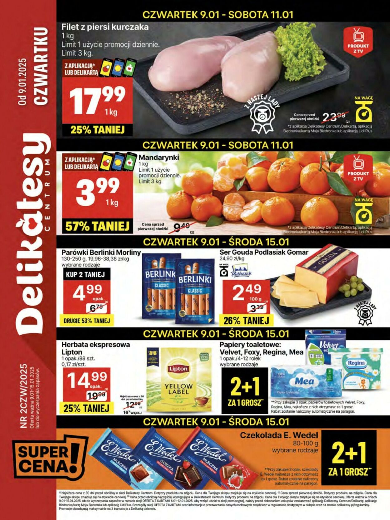 Gazetka Delikatesy Centrum 09.01.2025 - 15.01.2025