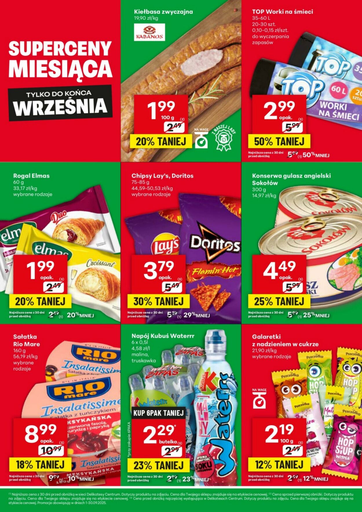 Gazetka Delikatesy Centrum 01.09.2025 - 30.09.2025