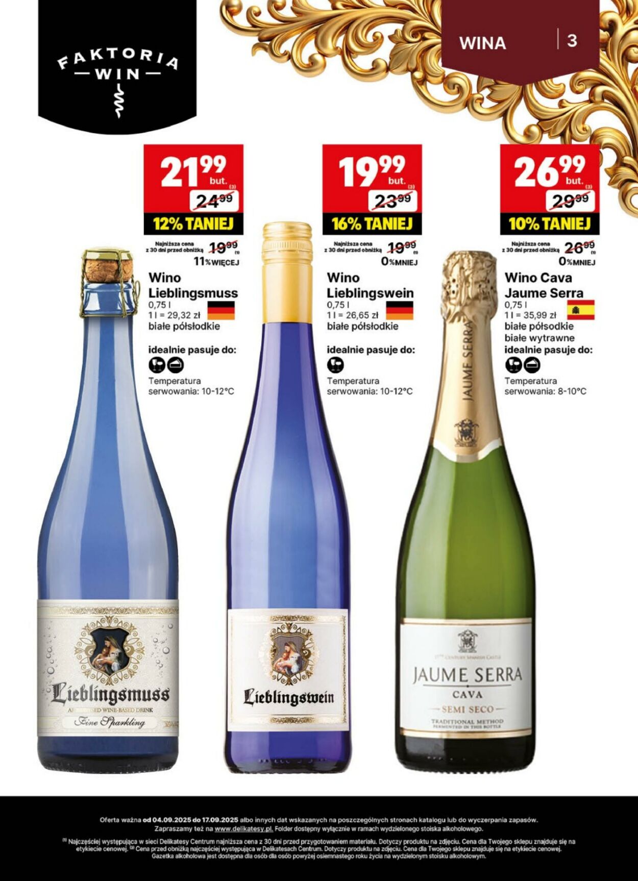 Gazetka Delikatesy Centrum 04.09.2025 - 17.09.2025