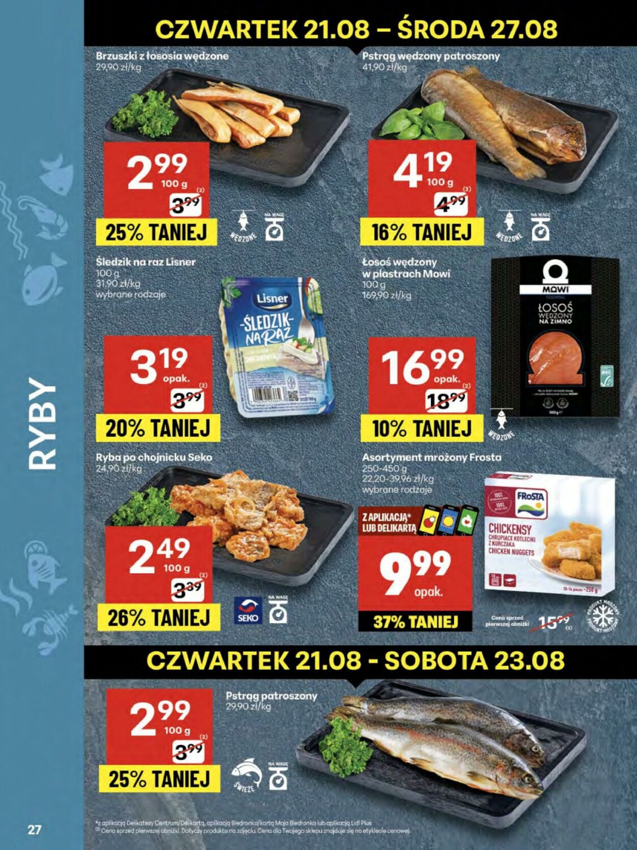 Gazetka Delikatesy Centrum 21.08.2025 - 27.08.2025