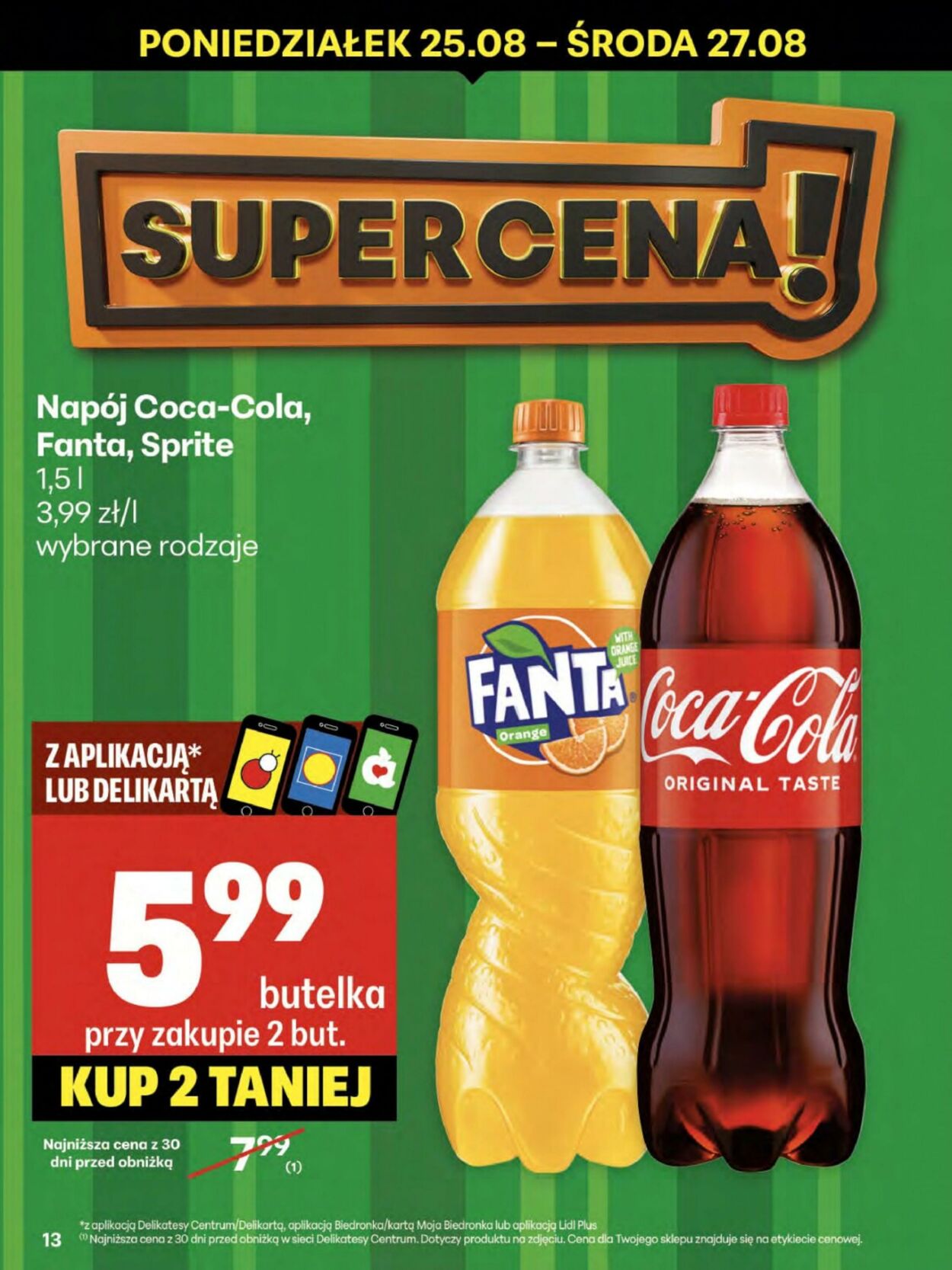 Gazetka Delikatesy Centrum 21.08.2025 - 27.08.2025