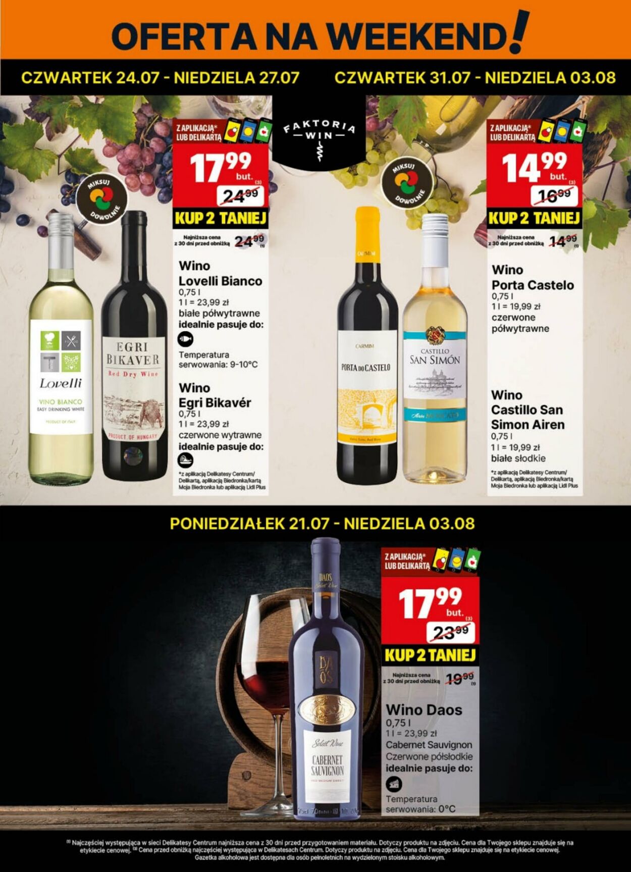 Gazetka Delikatesy Centrum 21.07.2025 - 03.08.2025
