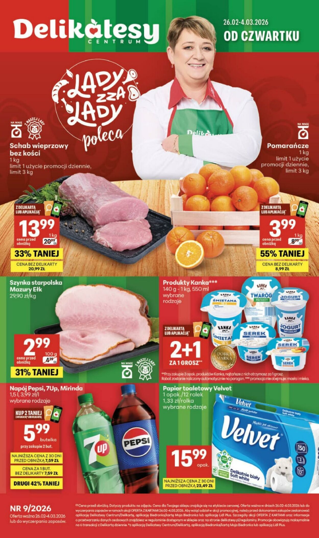 Gazetka Delikatesy Centrum 26.02.2026 - 04.03.2026